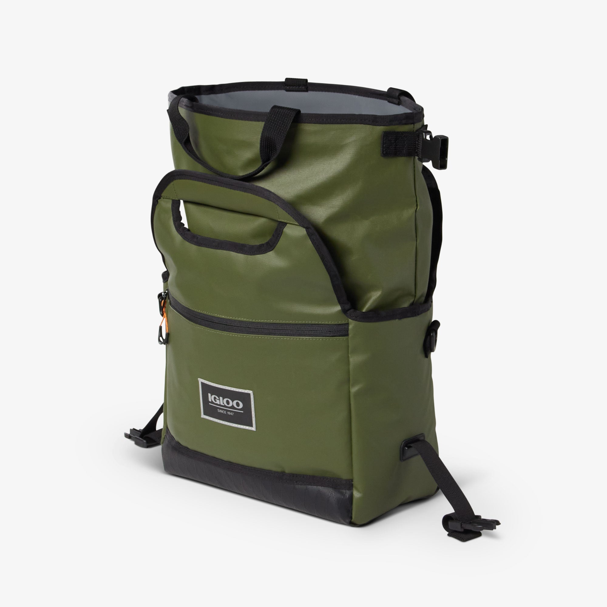 Pursuit 16-Can Lunch Bag U8 - Chive - Open View