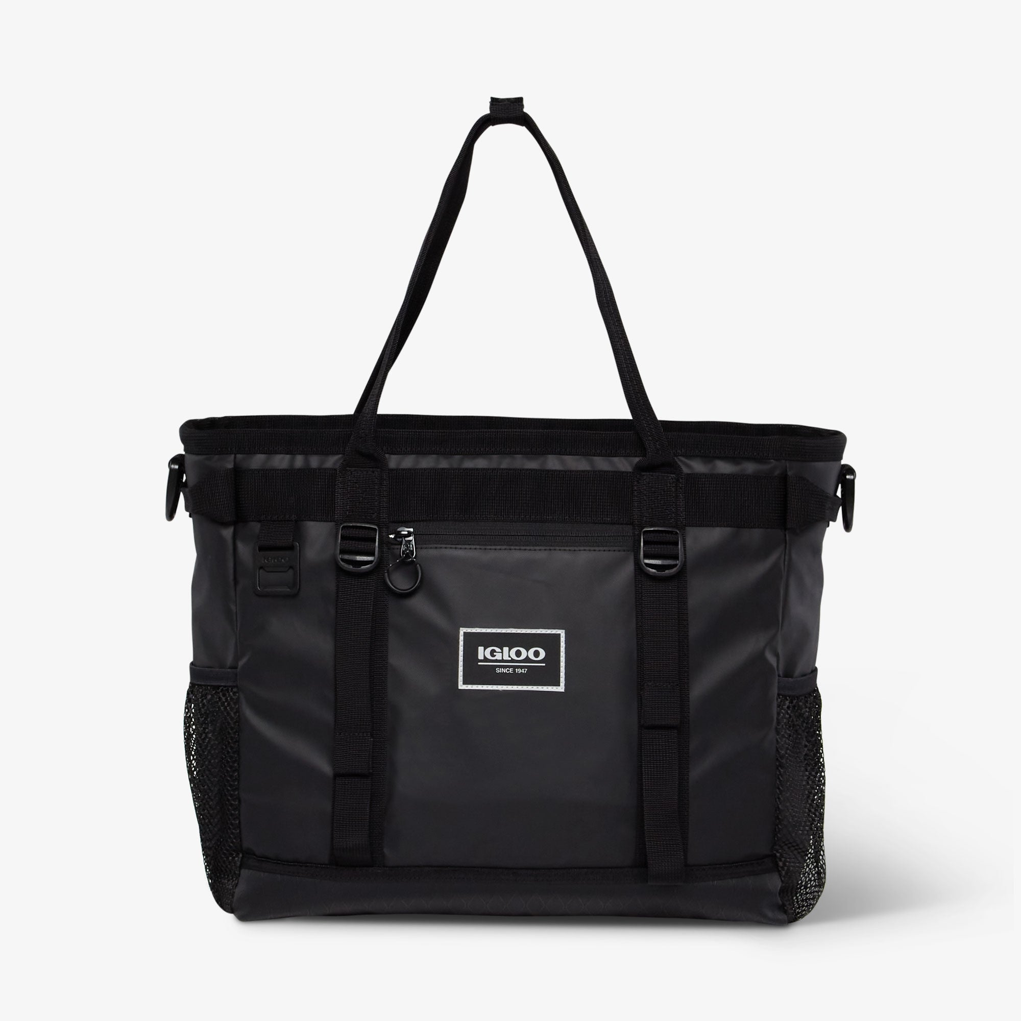 Pursuit 30-Can Tote A9 - Black - Front View