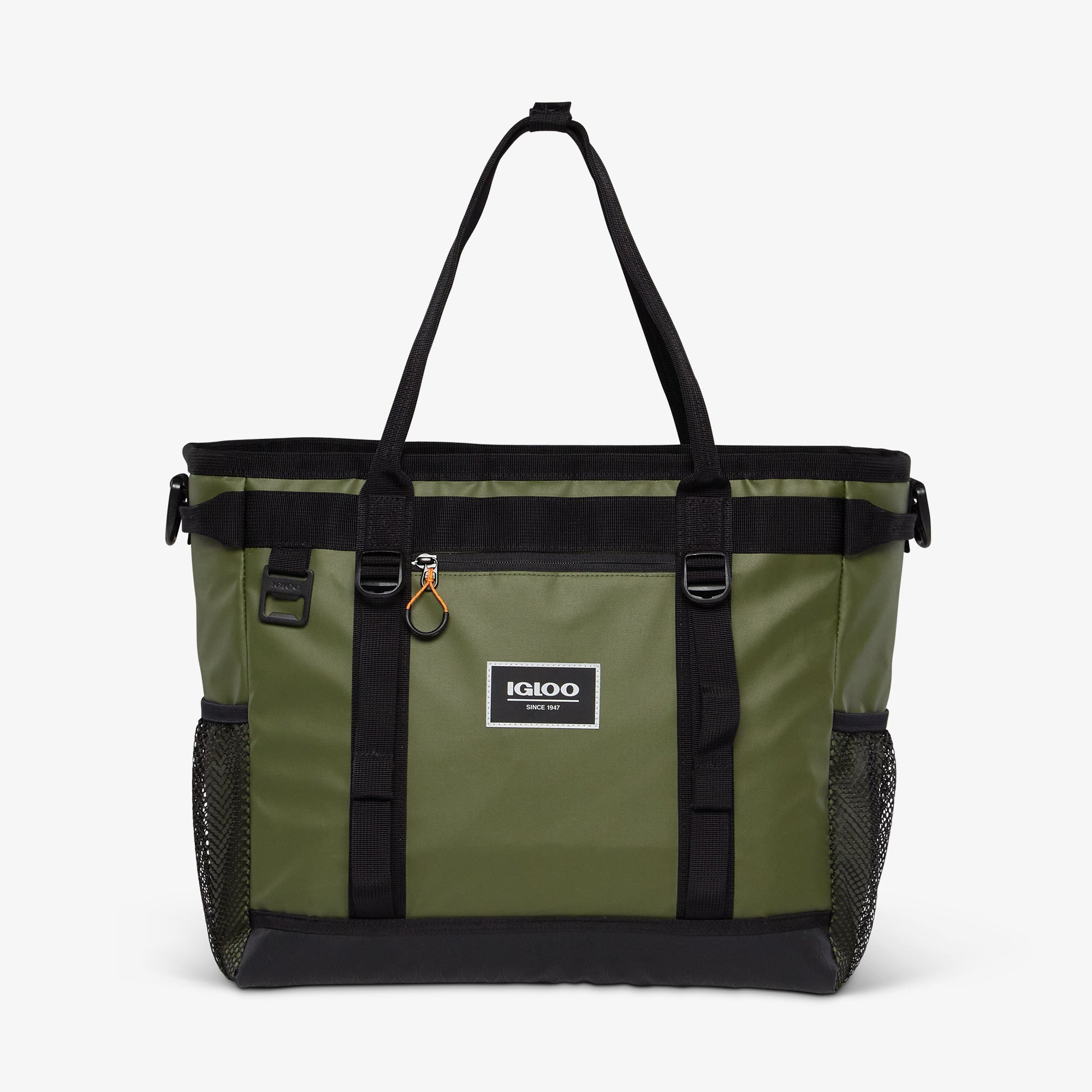 Pursuit 30-Can Tote A9 - Chive - Front View