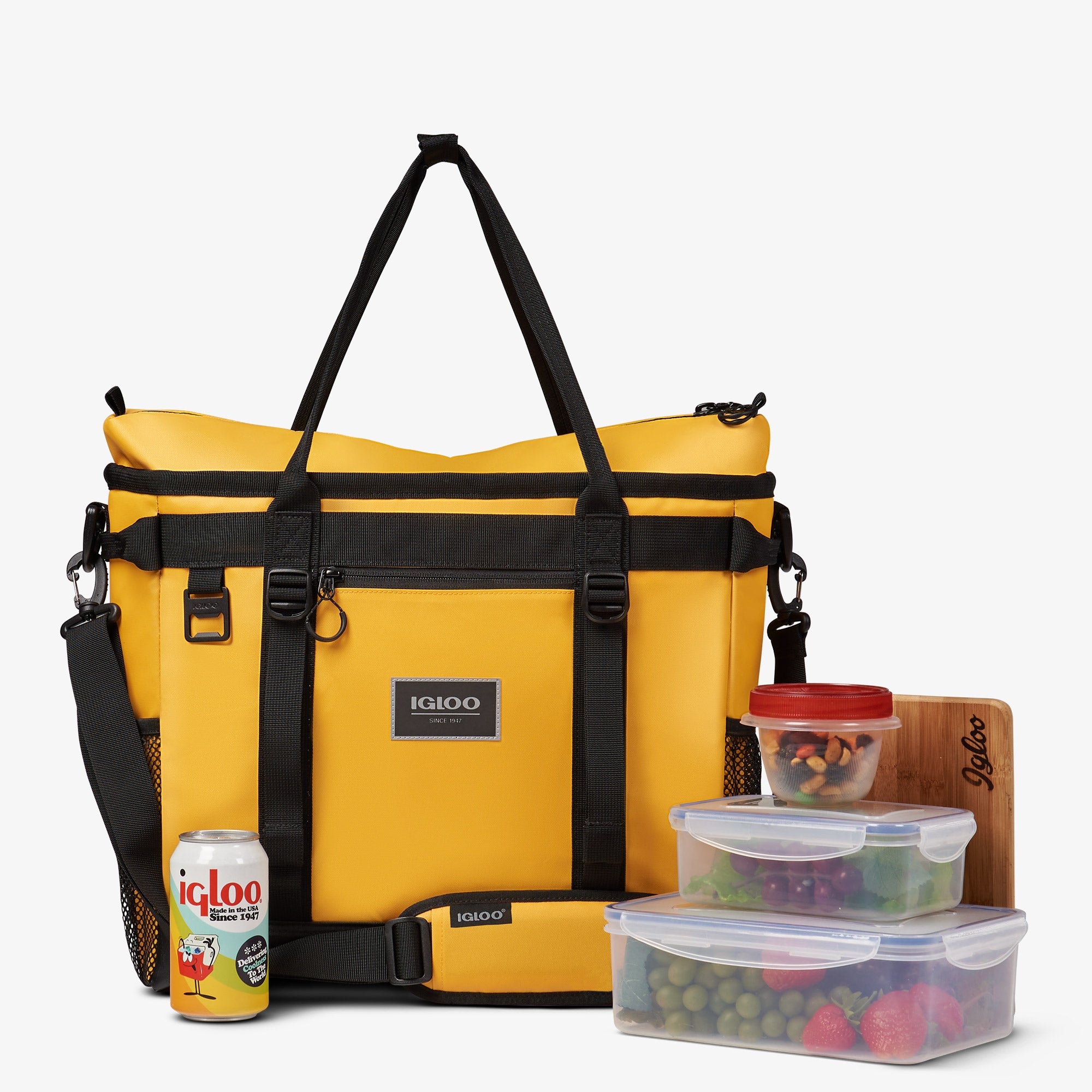 Pursuit 30-Can Tote A9 - Yellow - Product View