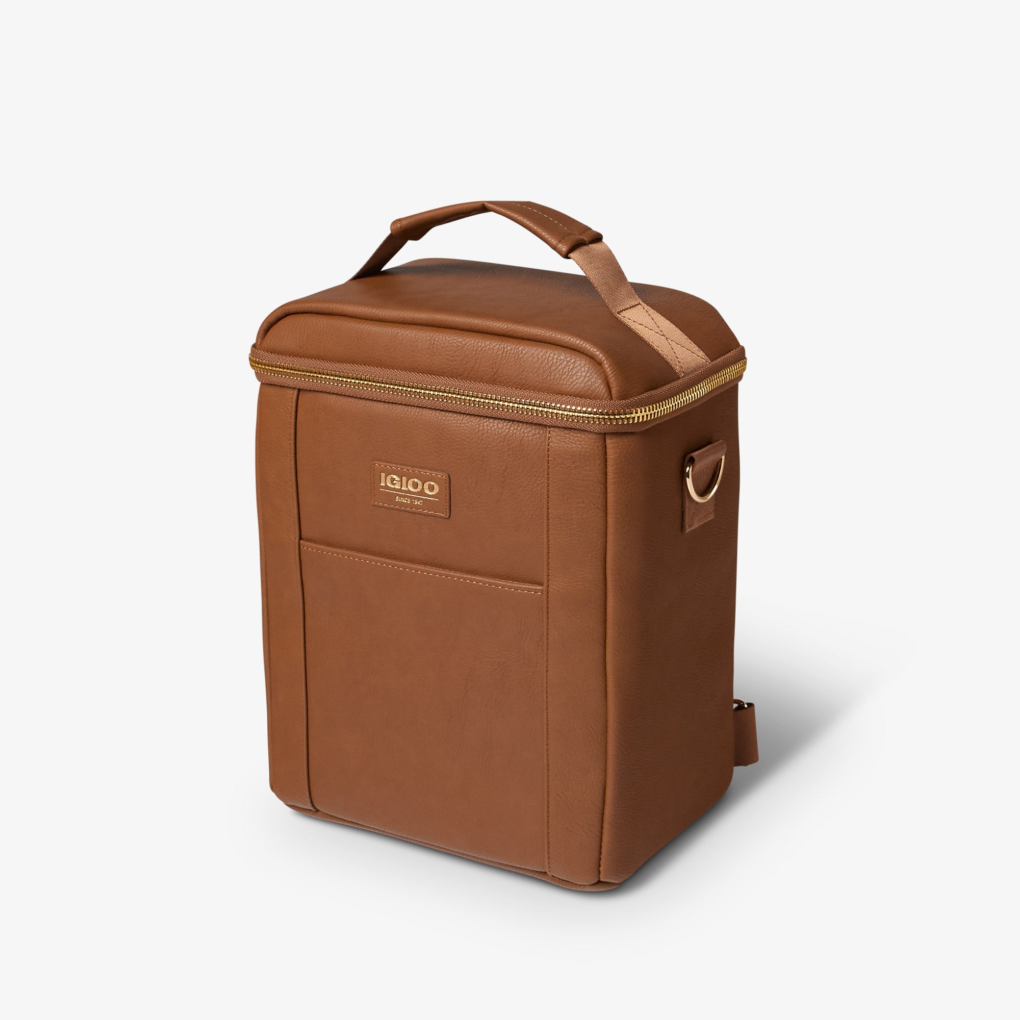 Igloo Luxe® Mini Convertible Backpack C3 - Cognac - Product View