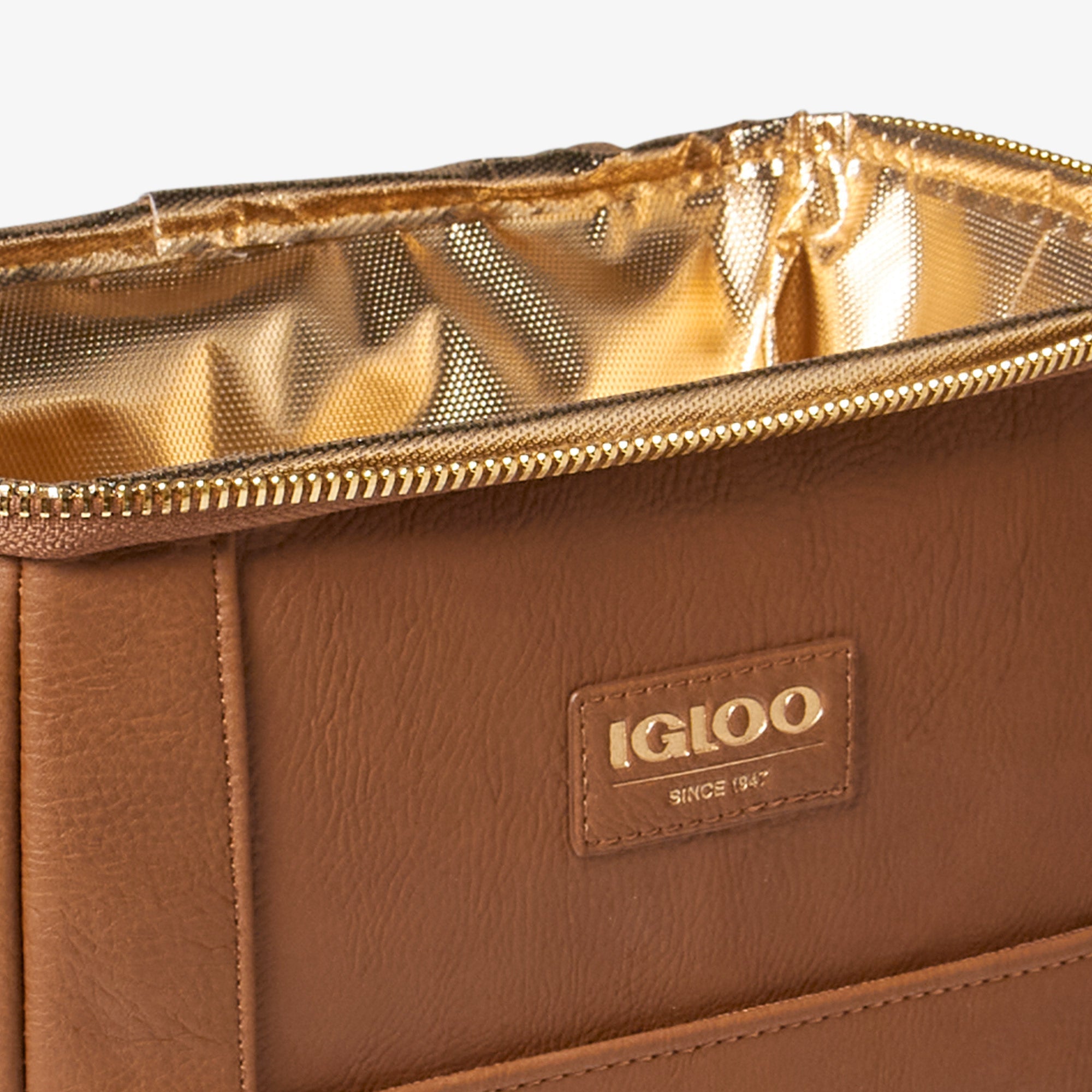 Igloo Luxe® Mini Convertible Backpack C3 - Cognac - Product View