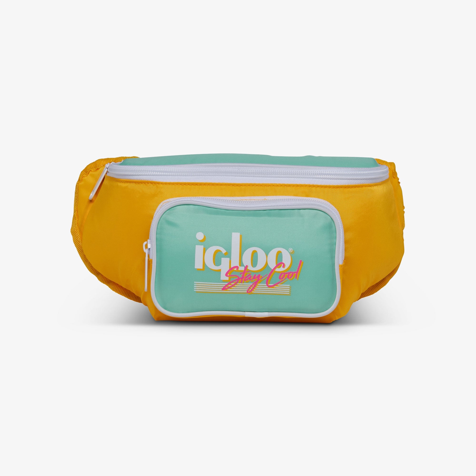 Retro Fanny Pack M5 - Yellow - Front View