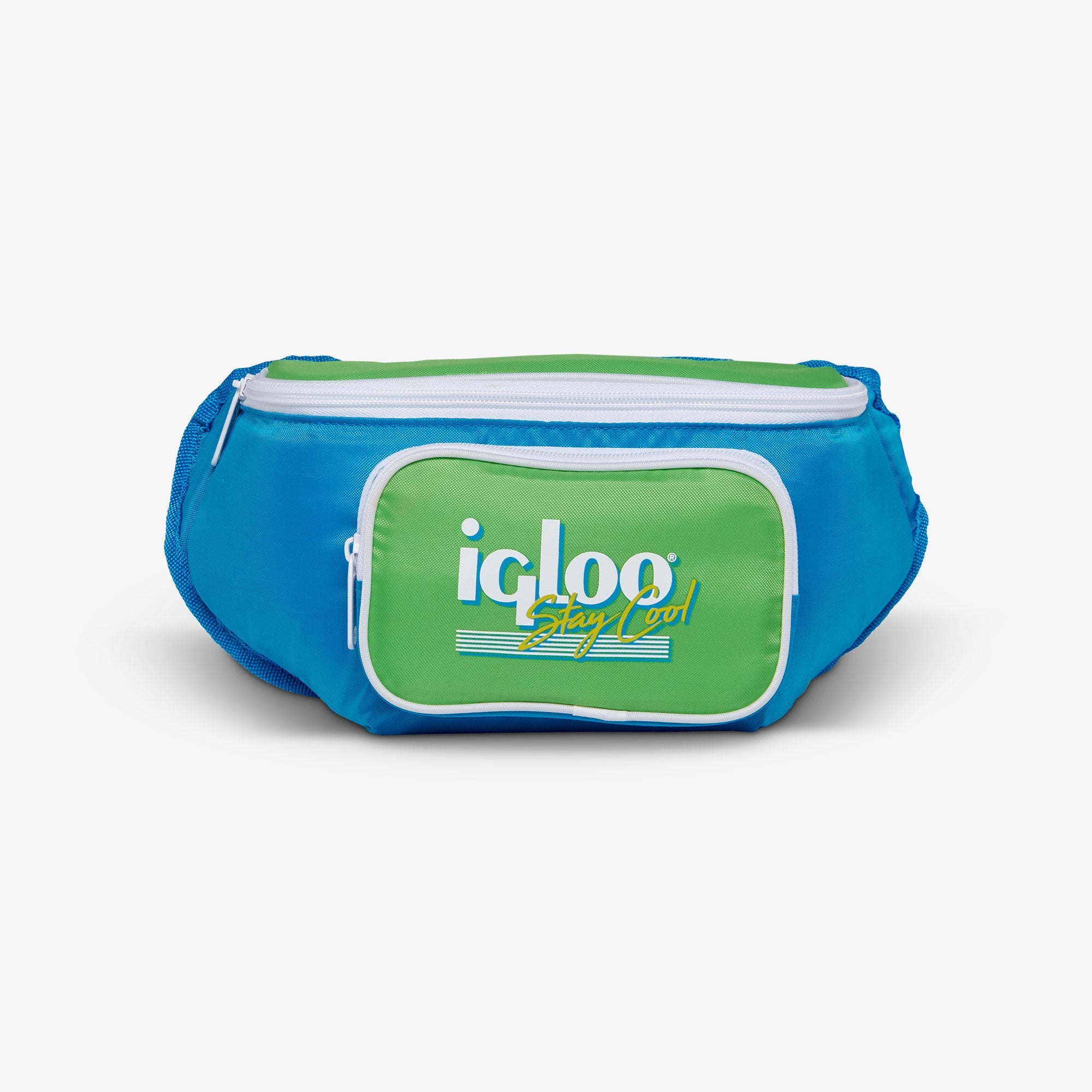 Retro Fanny Pack M5 - Fiesta Blue - Front View