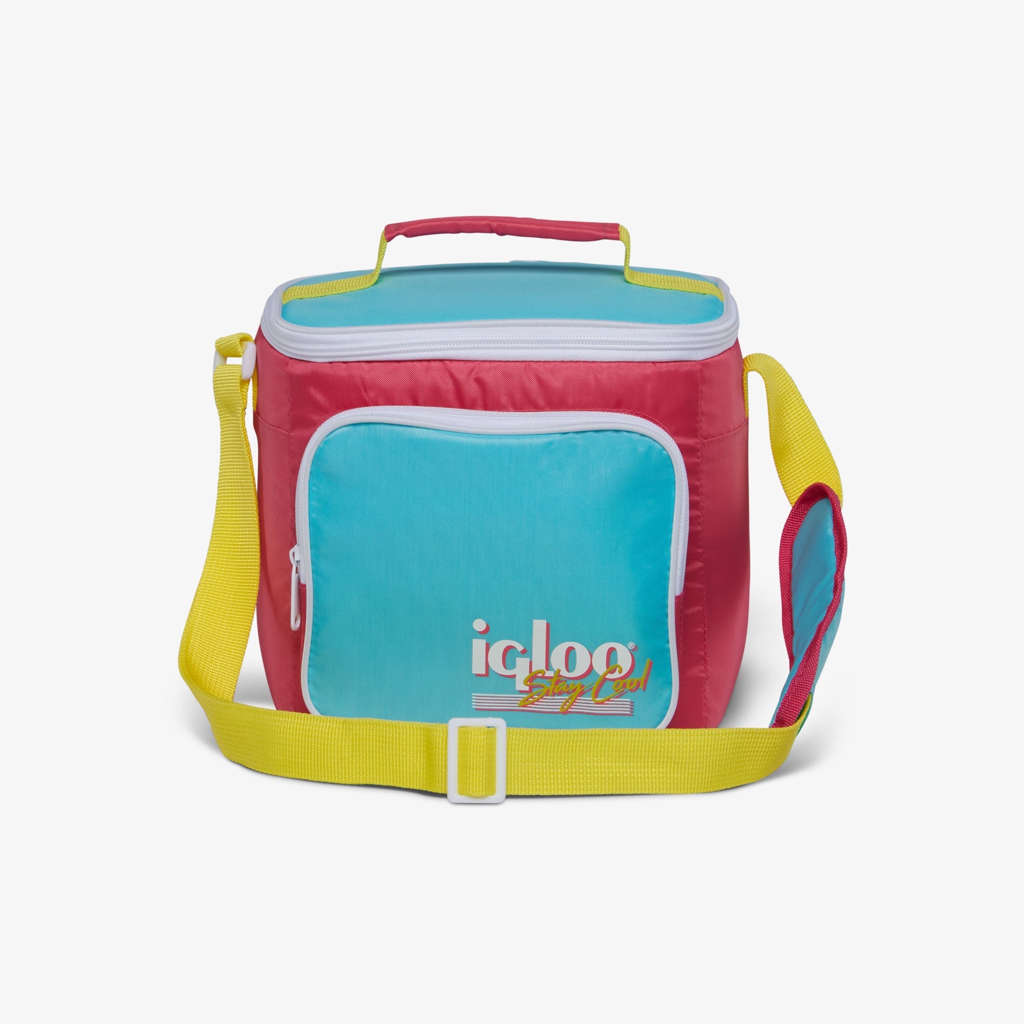 Retro Square Lunch Bag P2 - Watermelon - Front View