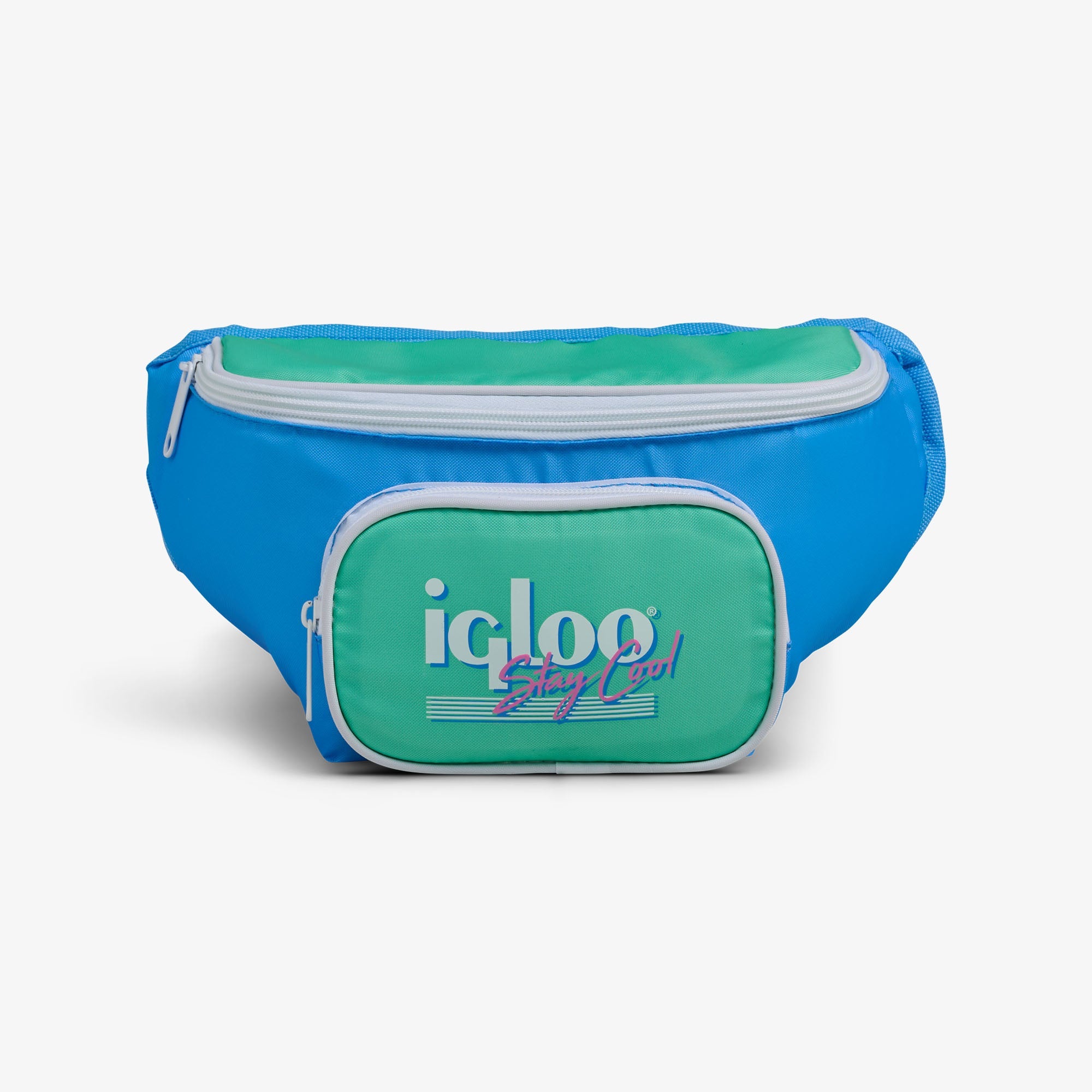 Retro Fanny Pack M5 - Carolina Blue - Front View