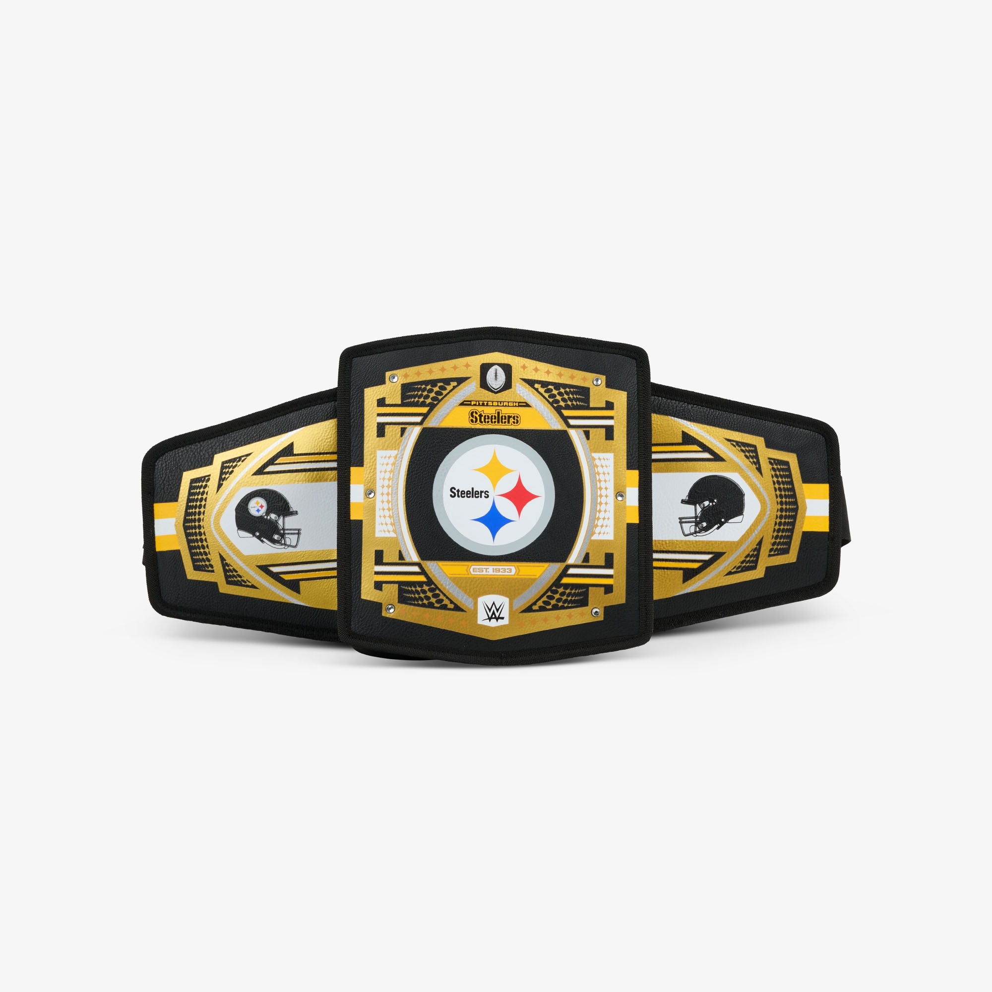 NFL WWE Cooler Fanny Pack U5 - Steelers - Front View