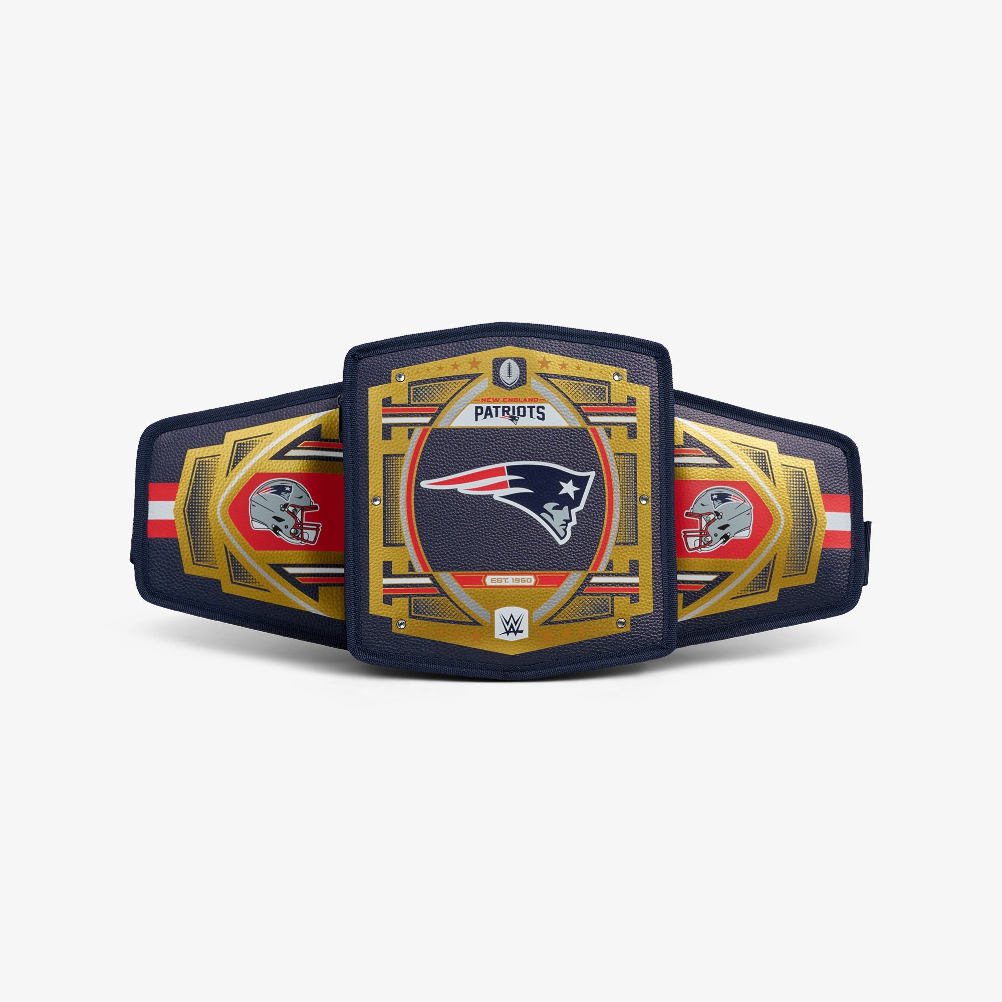 NFL WWE Cooler Fanny Pack U5 - Patriots - Front View