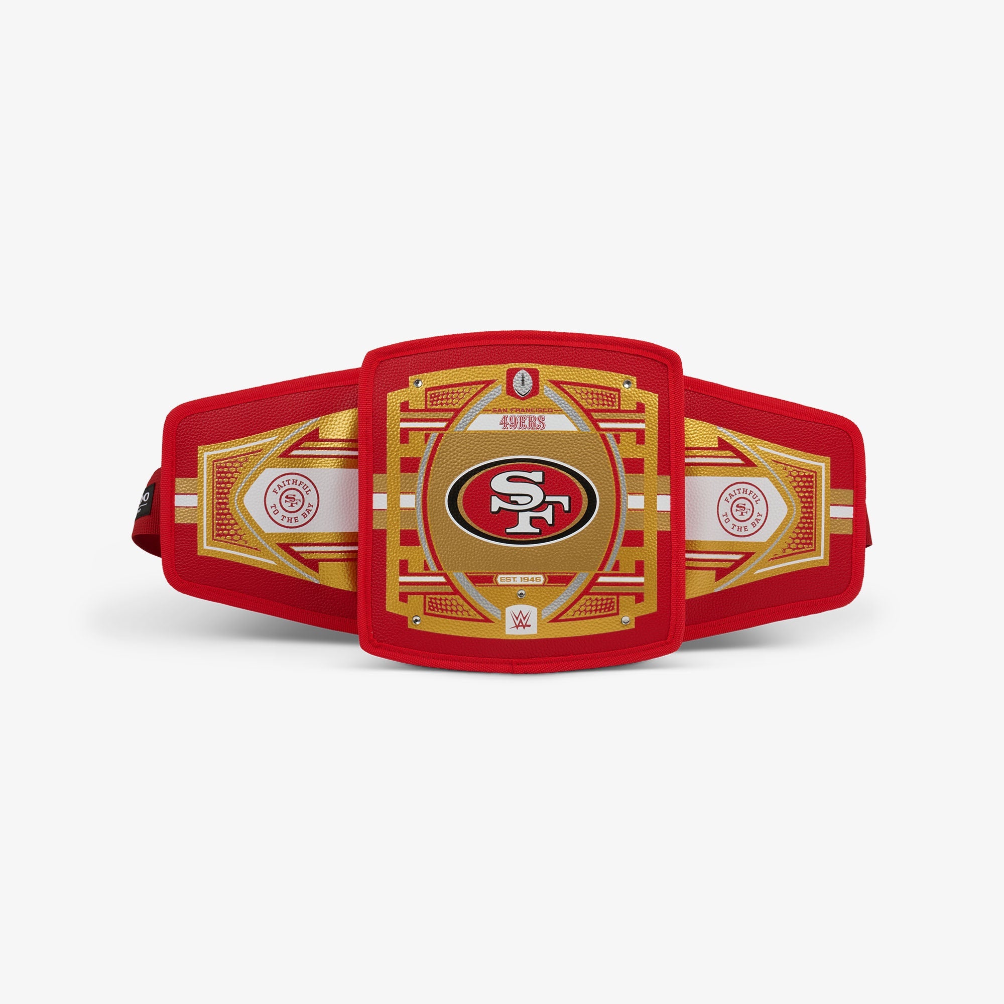 NFL WWE Cooler Fanny Pack U5 - 49ers - Front View
