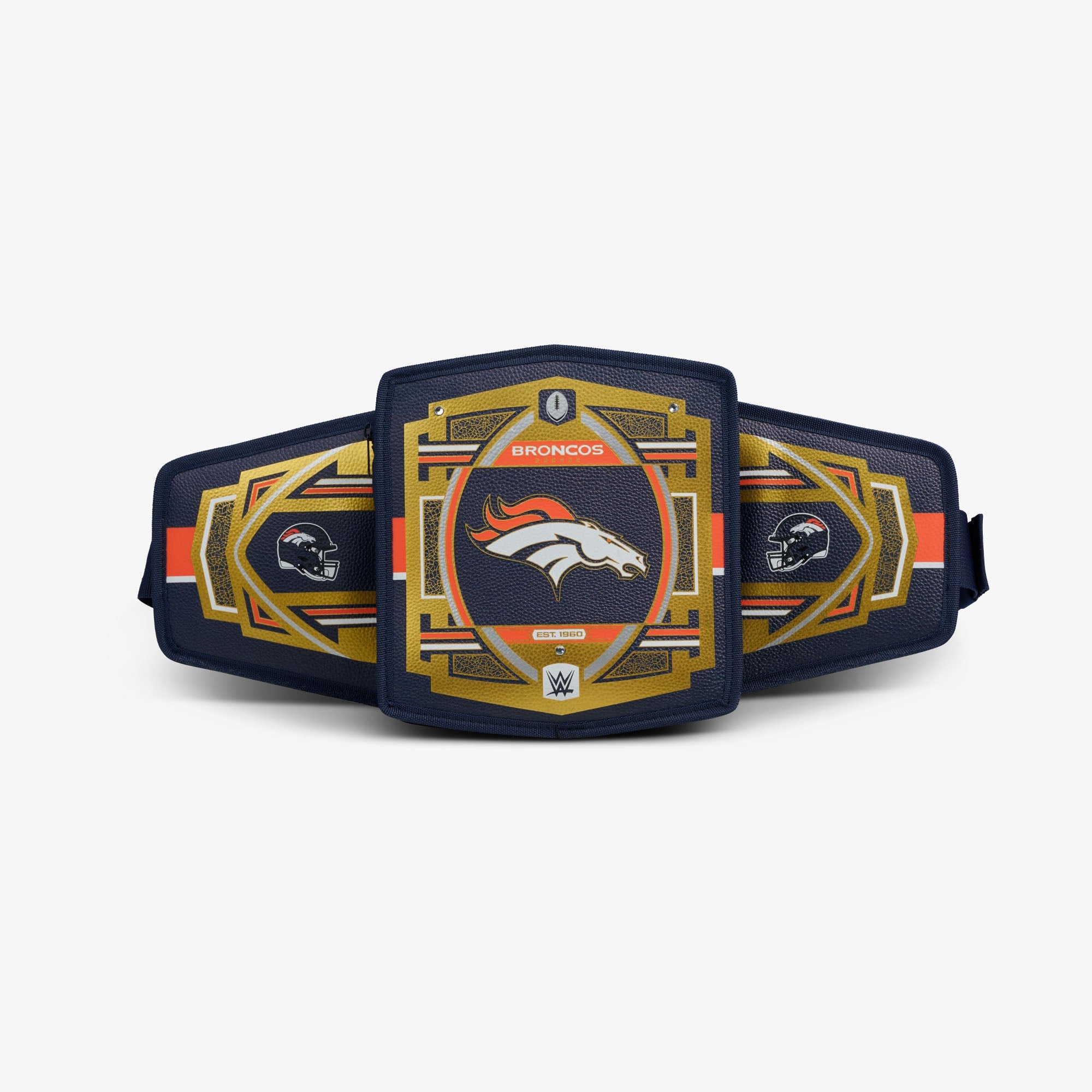 NFL WWE Cooler Fanny Pack U5 - Broncos - Front View