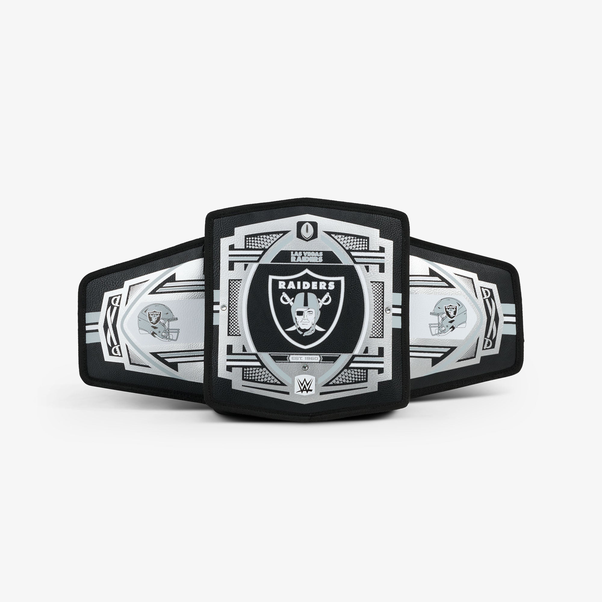 NFL WWE Cooler Fanny Pack U5 - Raiders - Front View