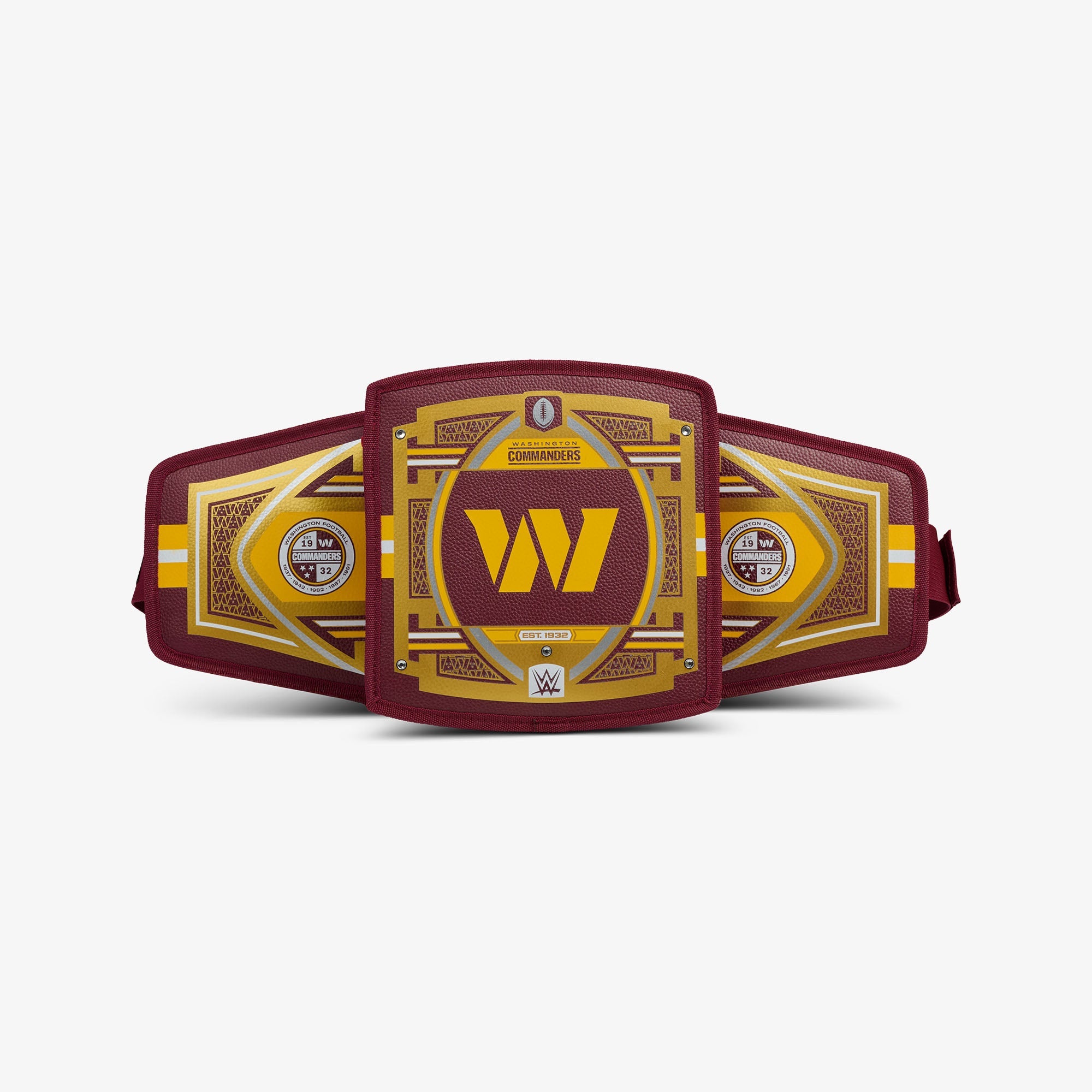 NFL WWE Cooler Fanny Pack U5 - Commanders - Front View