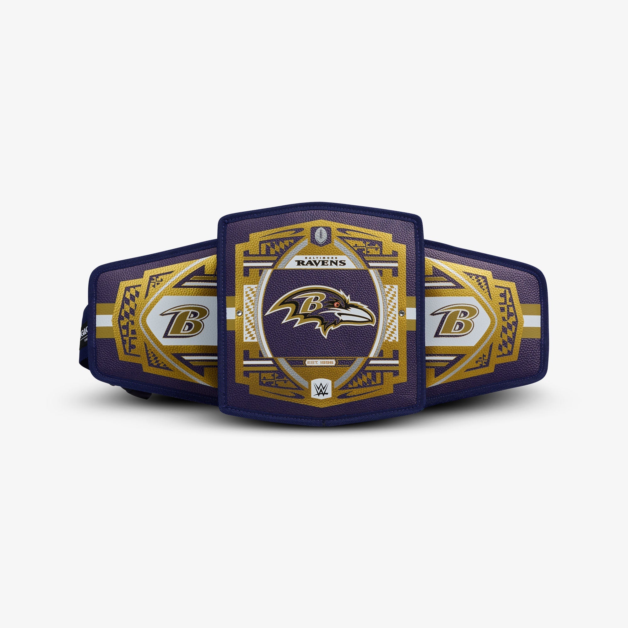 NFL WWE Cooler Fanny Pack U5 - Ravens - Front View