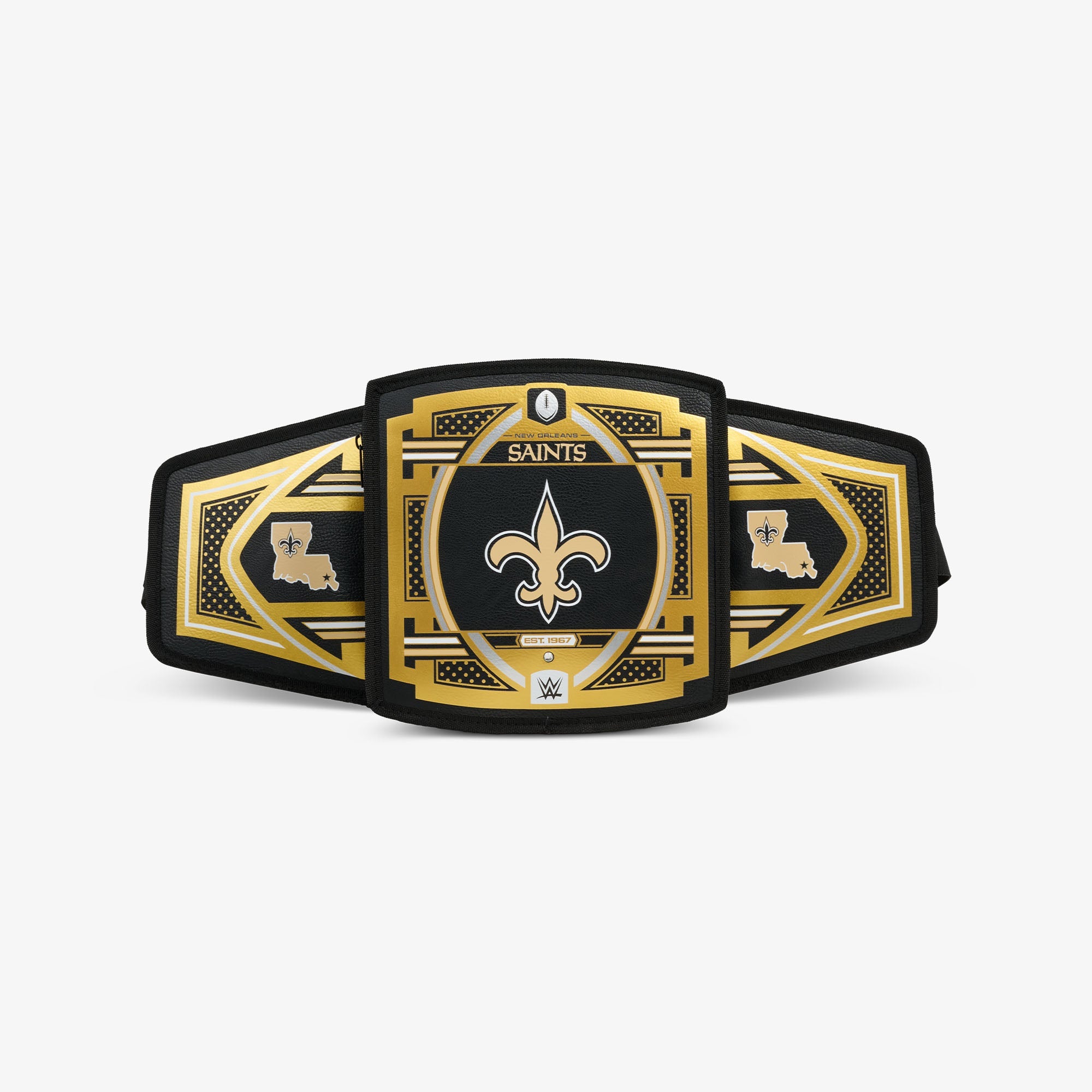 NFL WWE Cooler Fanny Pack U5 - Saints - Front View