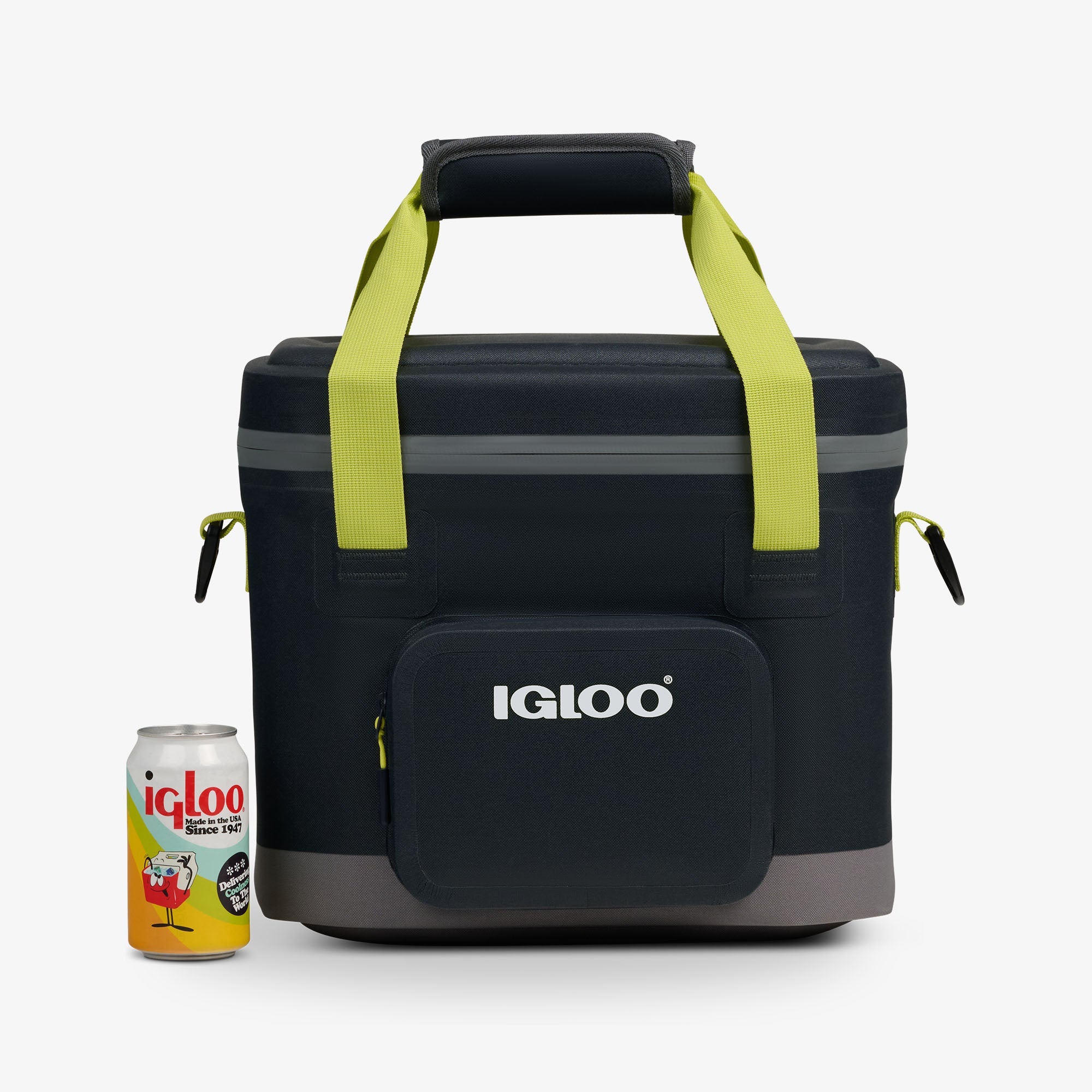 Trailmate® 18-Can Cooler Bag W9 - Jet Carbon - Size View
