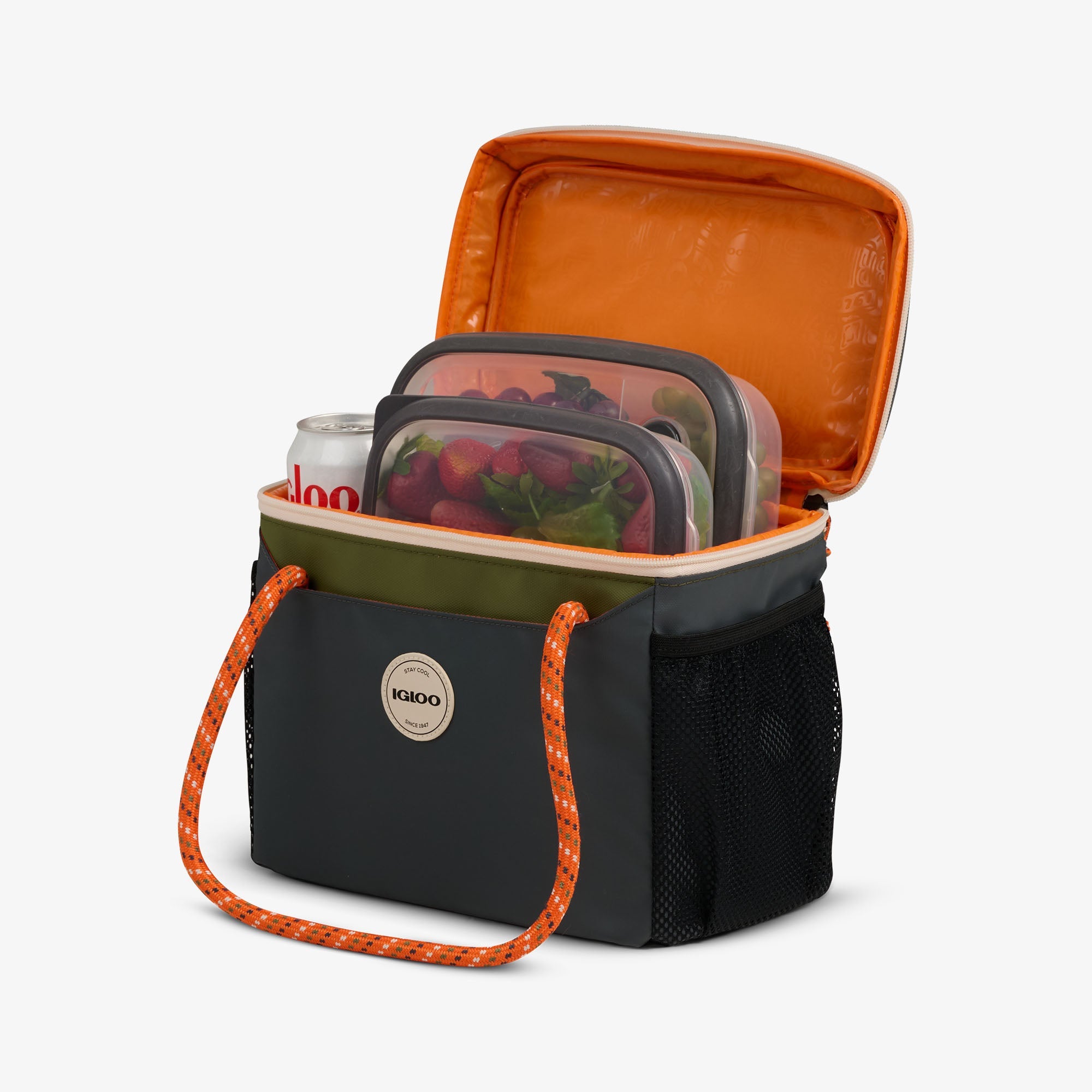 Summit Cube 12-Can Cooler Bag X5 - Tactical Gray - Product View