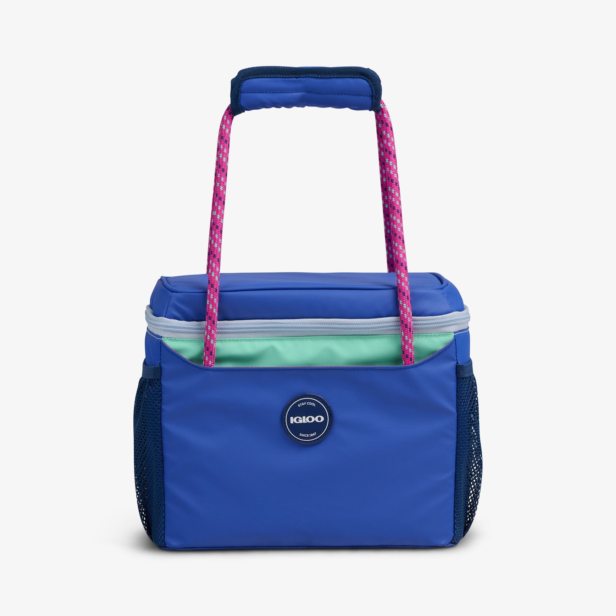 Summit Cube 12-Can Cooler Bag X5 - Electric Indigo - Strap View