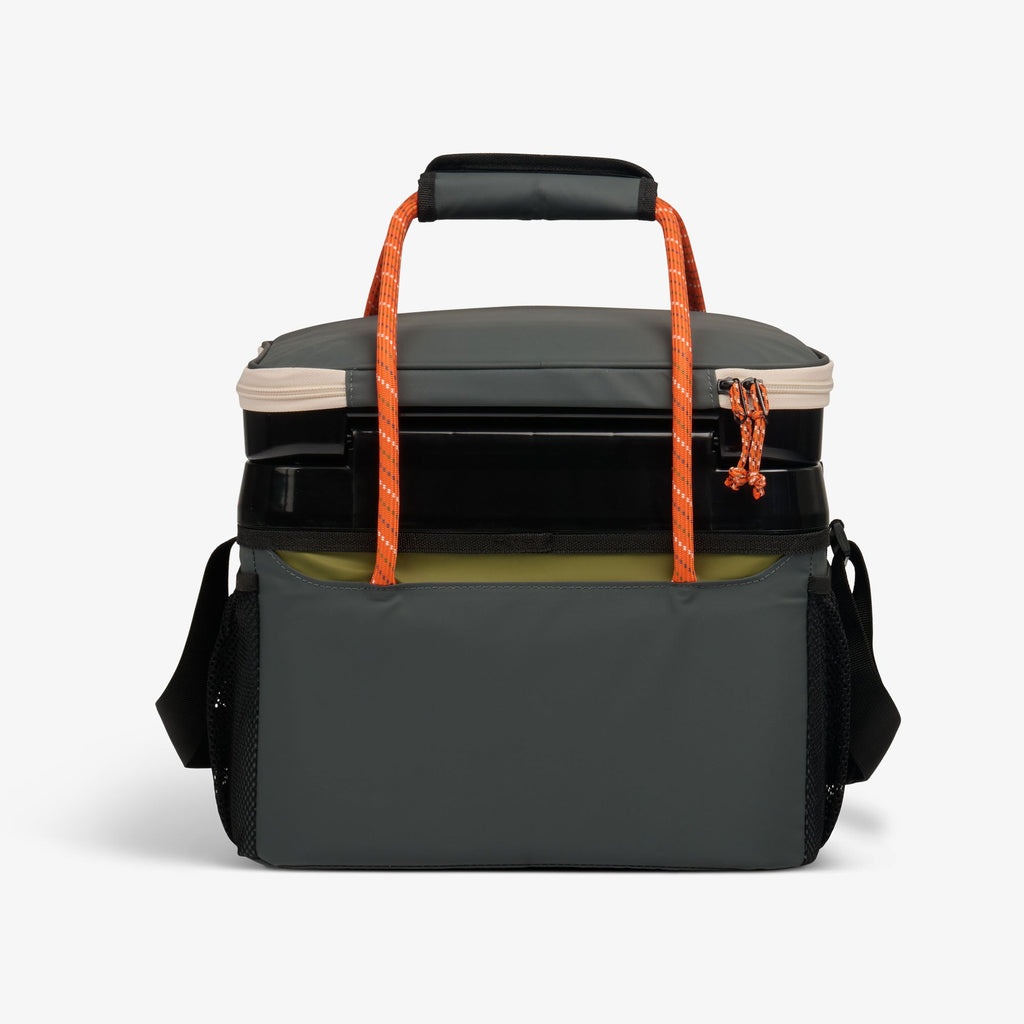 Summit Cool Fusion 18-Can Cooler Bag O4 - Tactical Gray - Back View