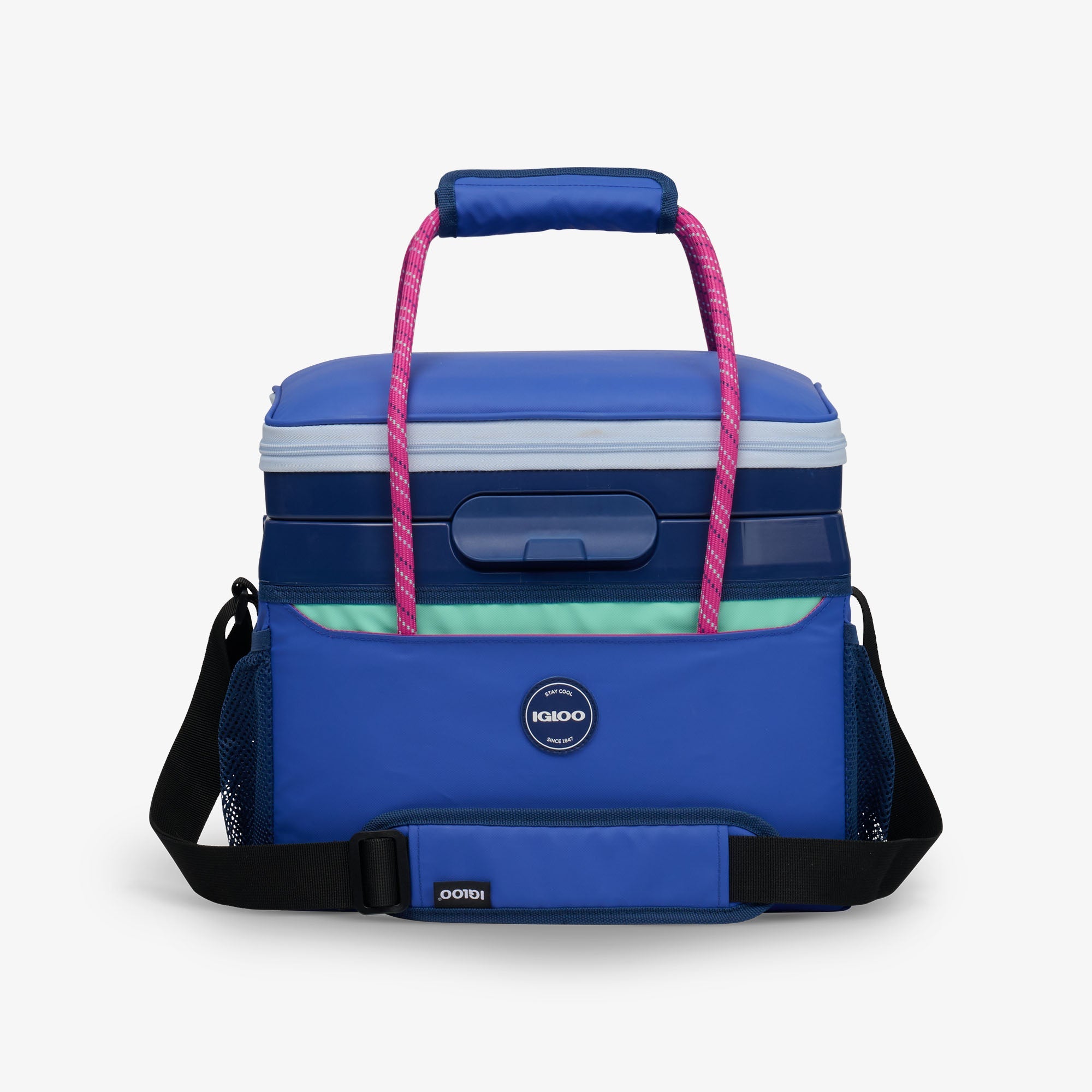 Summit Cool Fusion 18-Can Cooler Bag O4 - Electric Indigo - Front View