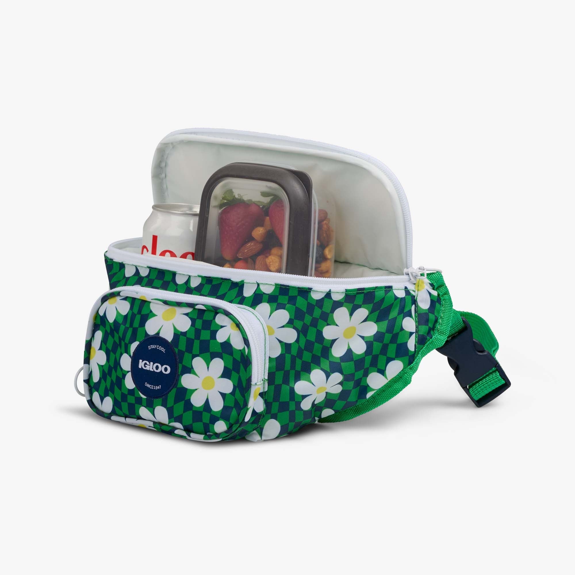 Retro Fanny Pack M5 - Psychedelic Daisy - Product View