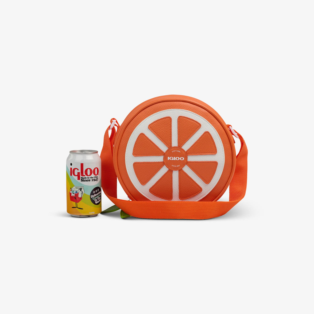 Citrus Crossbody Cooler Bag R1 - Orange - Size View