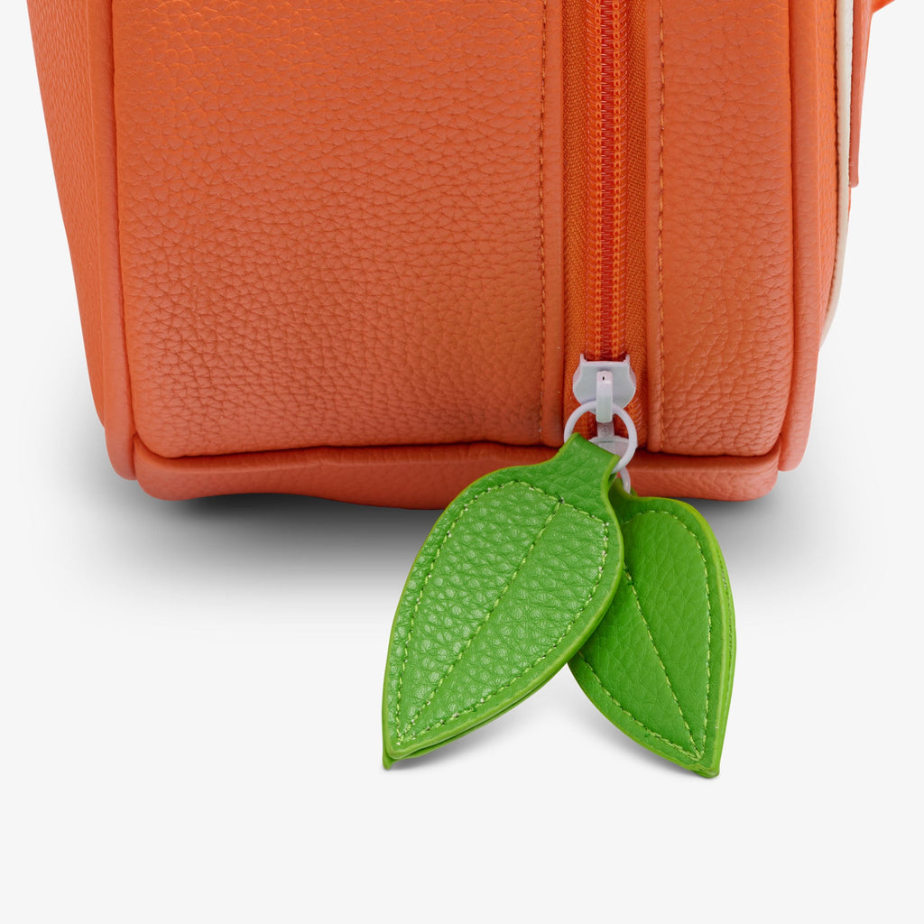 Citrus Crossbody Cooler Bag R1 - Orange - Zipper View