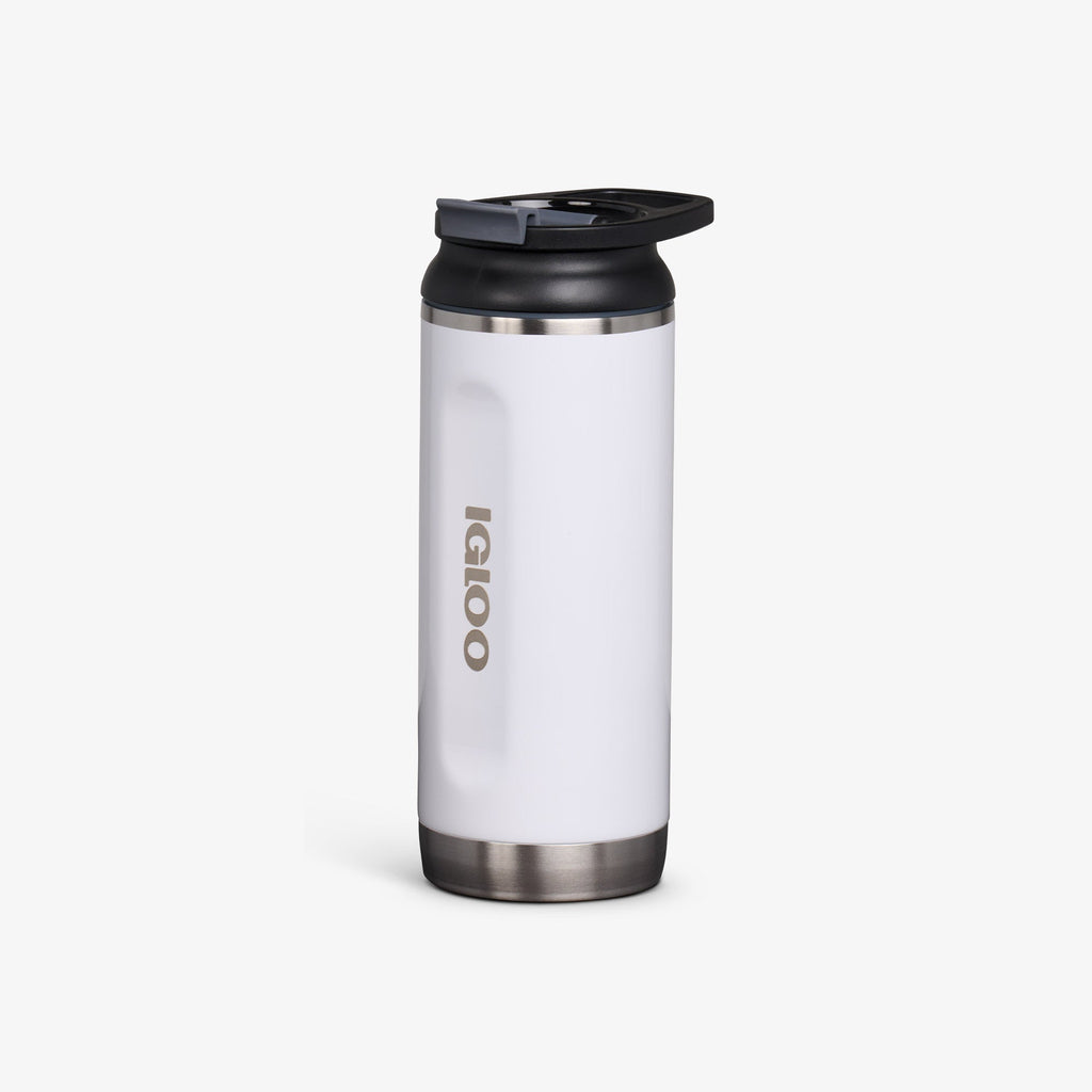 16 Oz Flip ‘n’ Sip Tumbler C1 - Gloss White - Product View