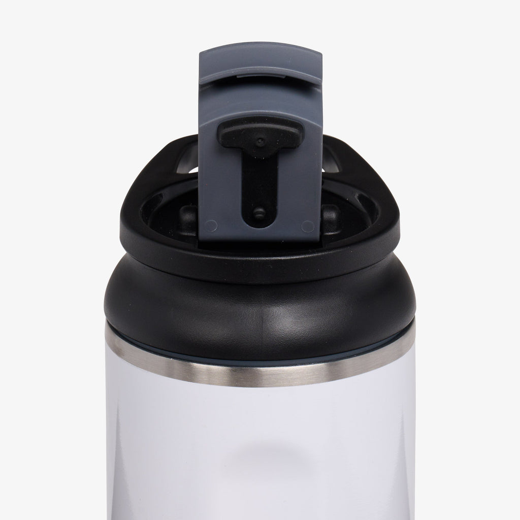 16 Oz Flip ‘n’ Sip Tumbler C1 - Gloss White - Product View