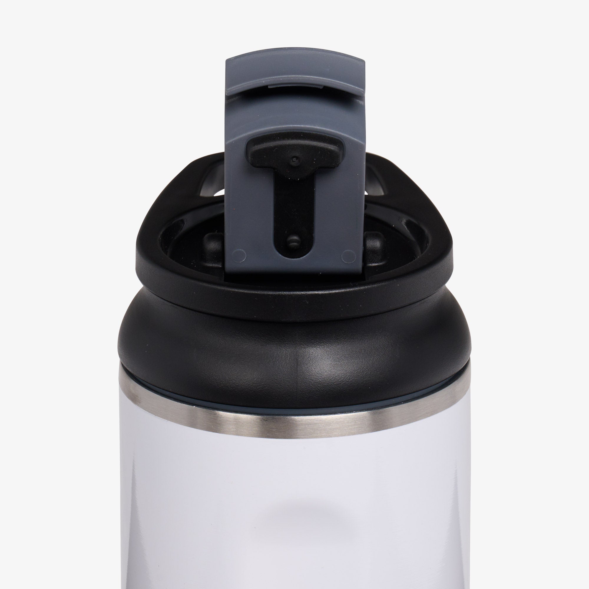 16 Oz Flip ‘n’ Sip Tumbler C1 - Gloss White - Product View