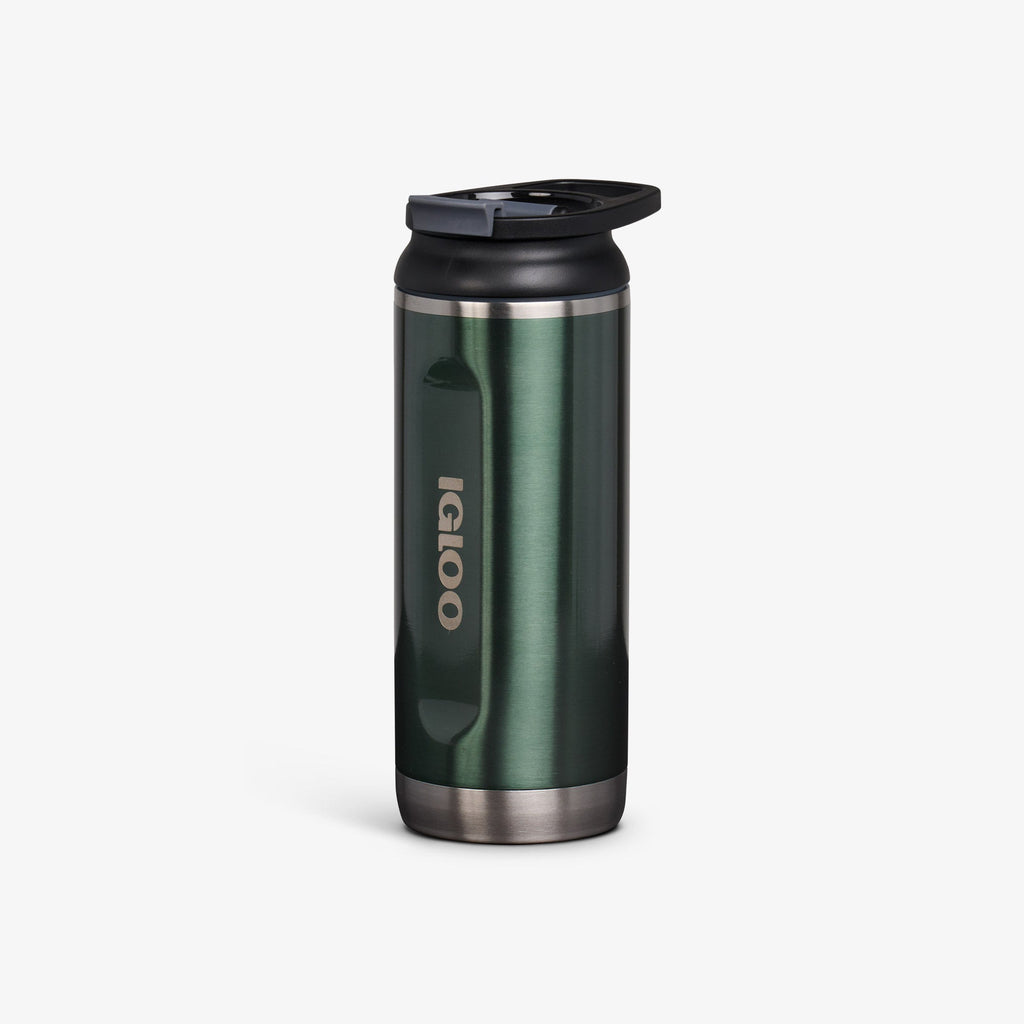 16 Oz Flip ‘n’ Sip Tumbler C1 - Gloss Spruce - Product View