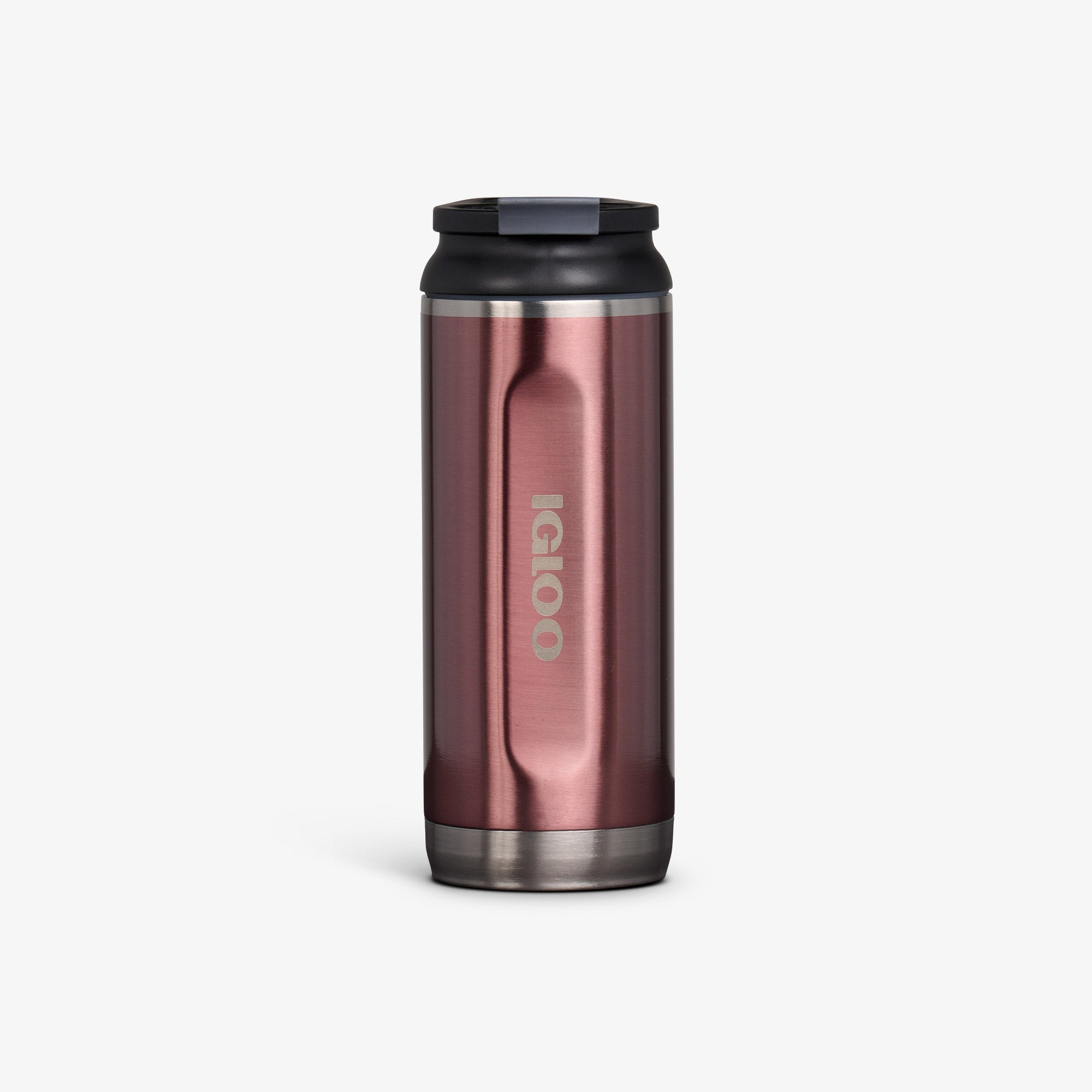 16 Oz Flip ‘n’ Sip Tumbler C1 - Gloss Flamingo - Front View