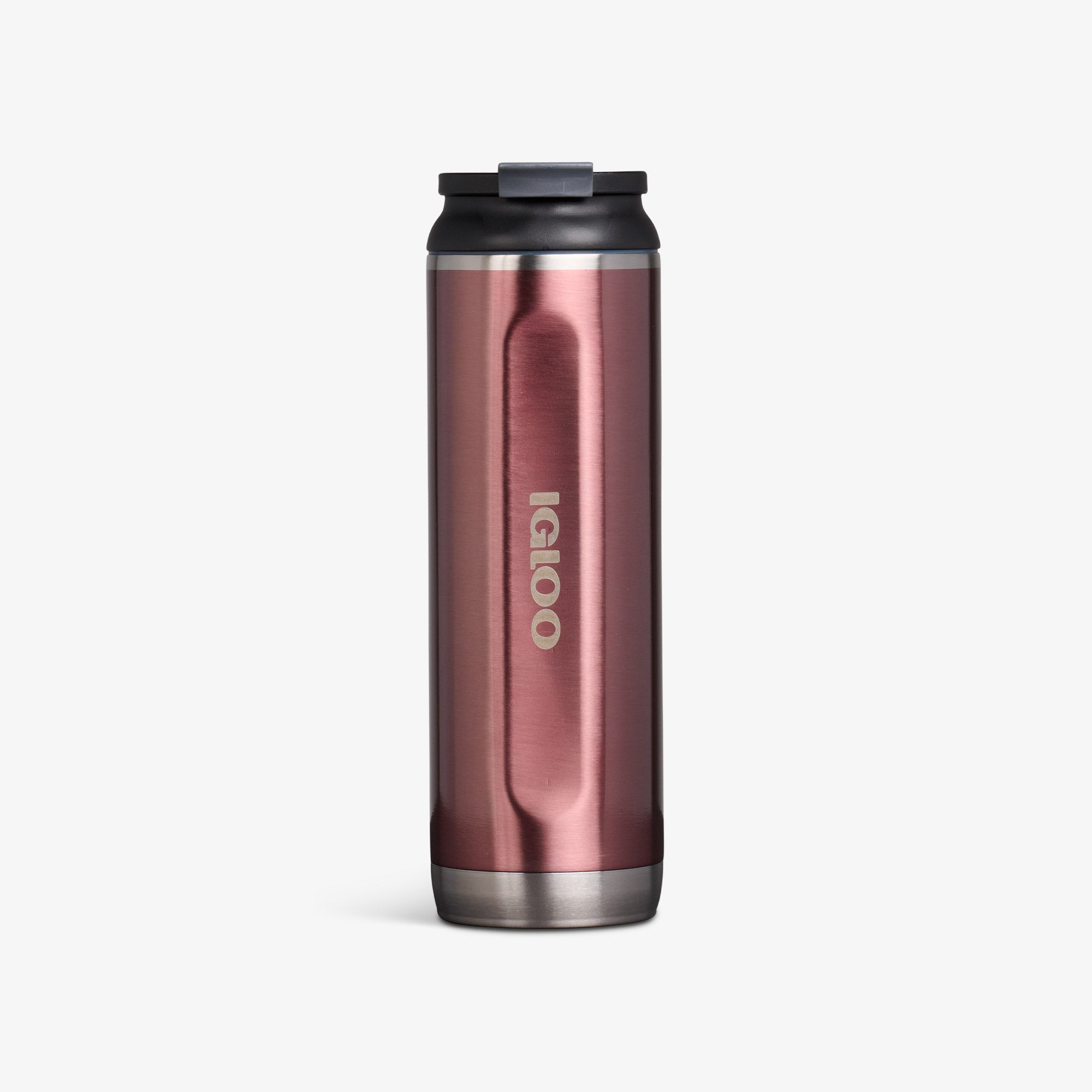 20 Oz Flip ‘n’ Sip Tumbler U0 - Gloss Flamingo - Front View