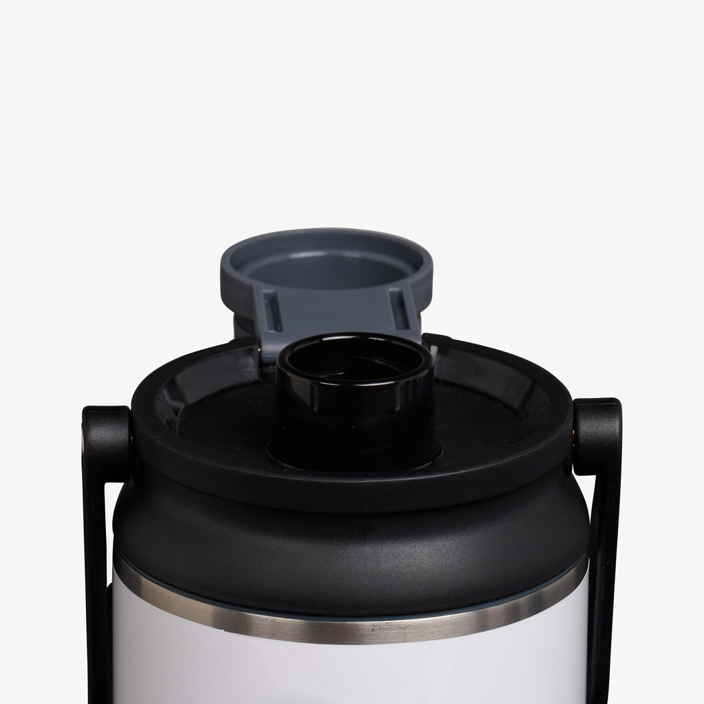 36 Oz Twist ‘n’ Chug Bottle W1 - Gloss White - Product View