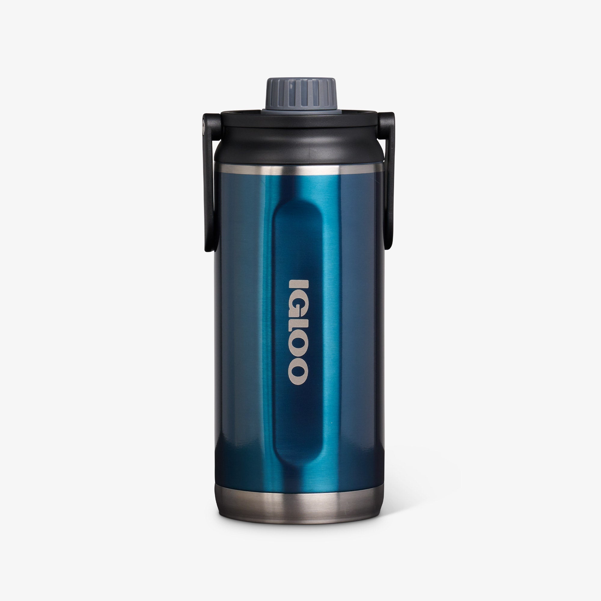 36 Oz Twist ‘n’ Chug Bottle W1 - Gloss Modern Blue - Front View