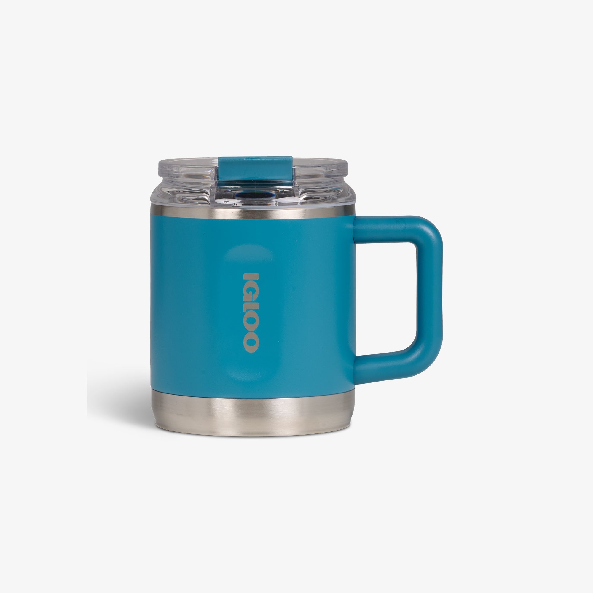 15 Oz Coffee Mug J0 - Modern Blue - Front View