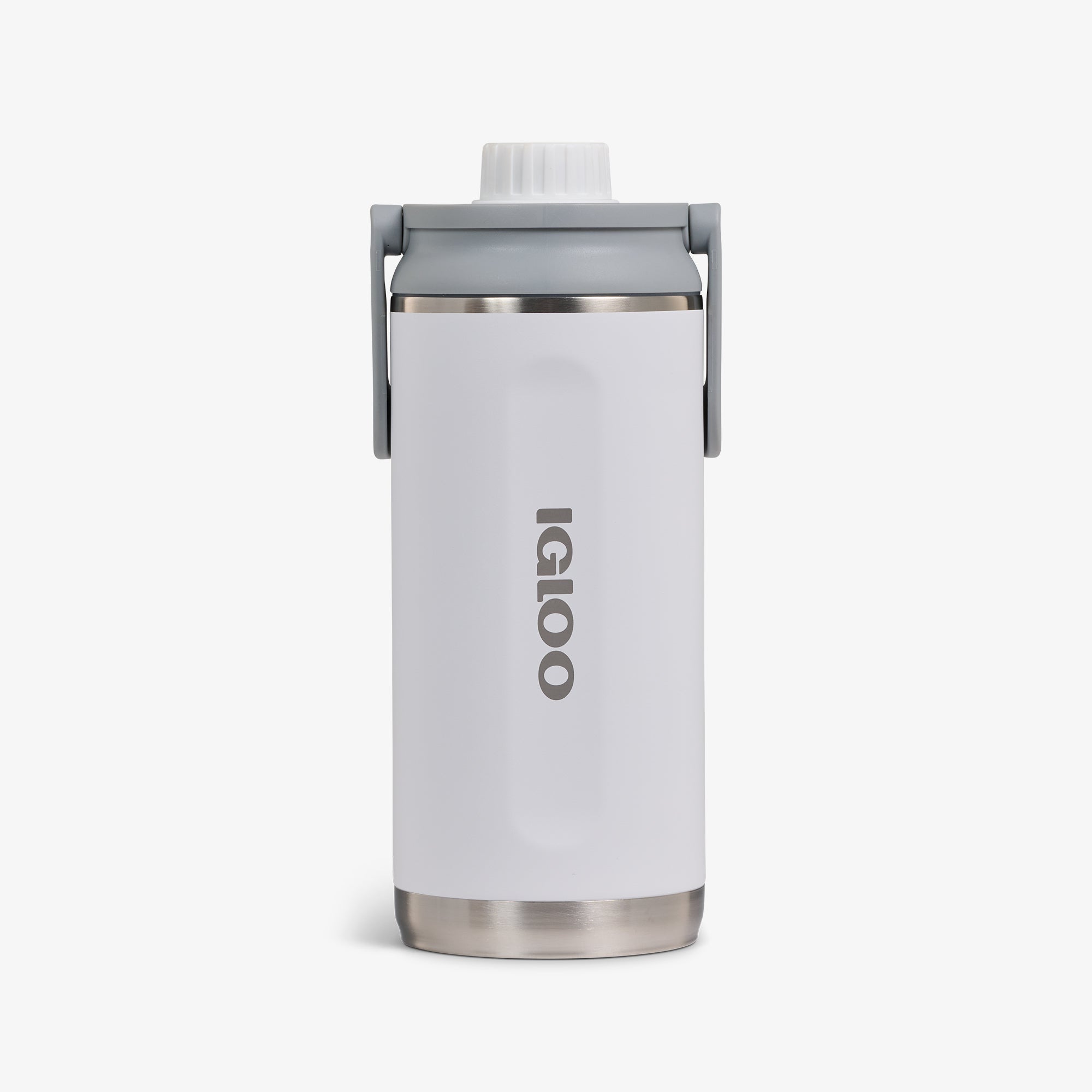 36 Oz Twist ‘n’ Chug Bottle W1 - White - Front View