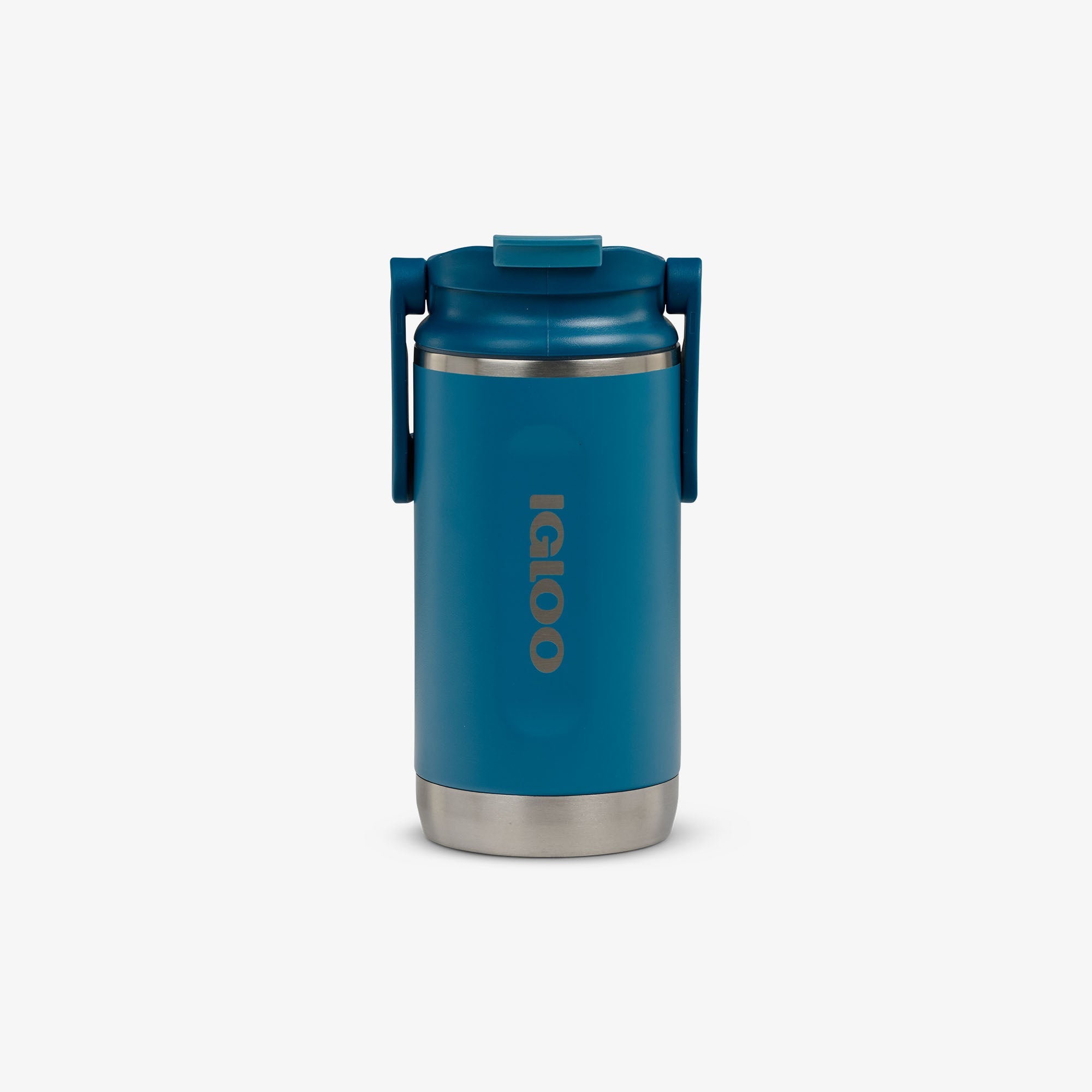 12 Oz Flip ‘n’ Sip Tumbler D3 - Modern Blue - Front View