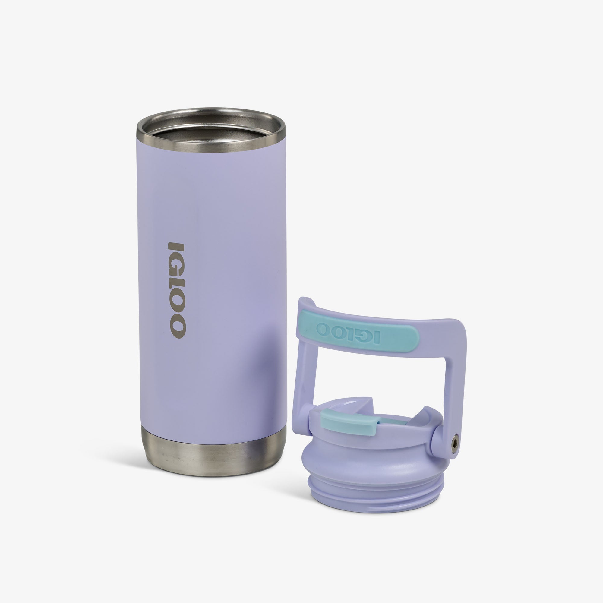 16 Oz Flip ‘n’ Sip Tumbler C1 - Lilac Breeze - Open View