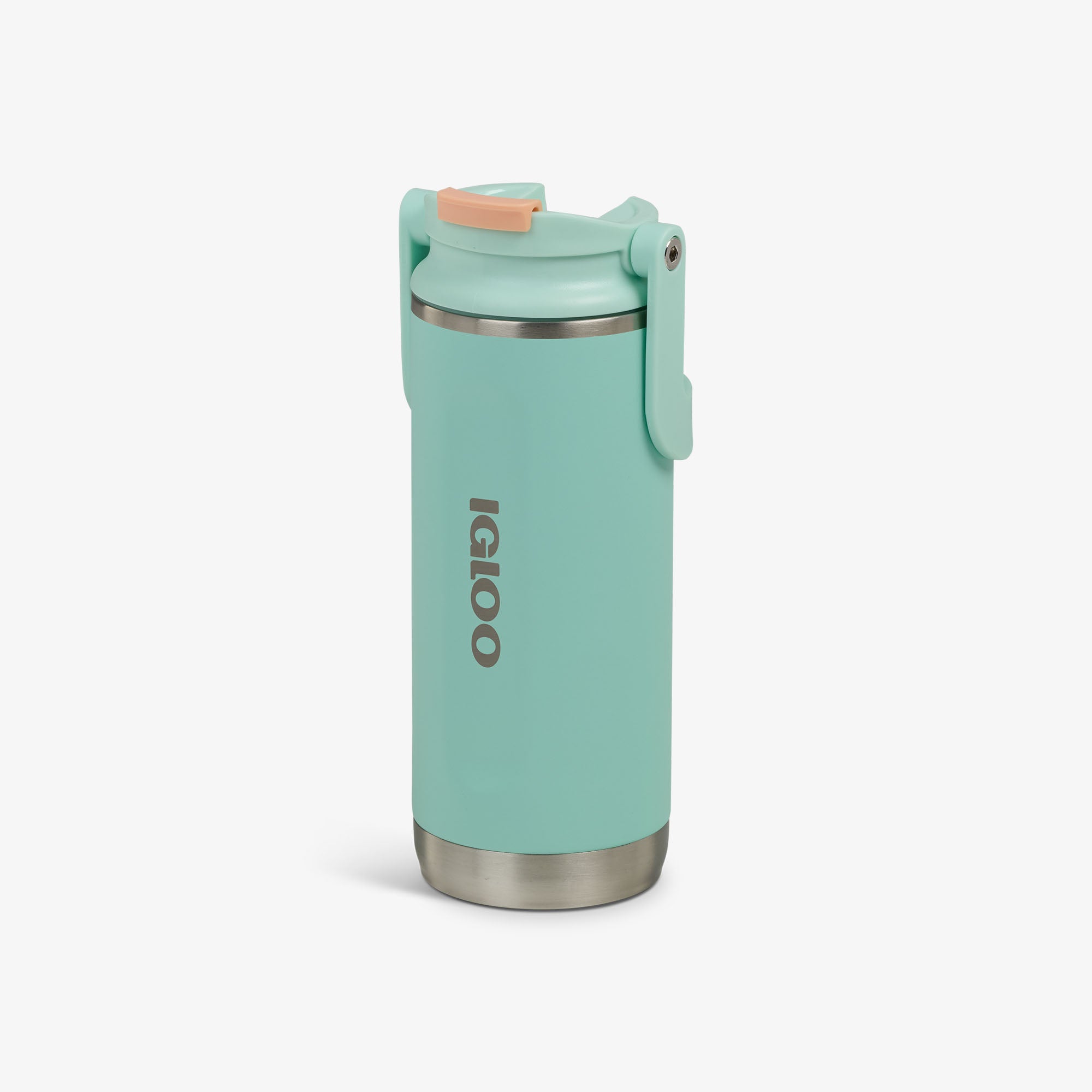 16 Oz Flip ‘n’ Sip Tumbler C1 - Seafoam Green - Product View