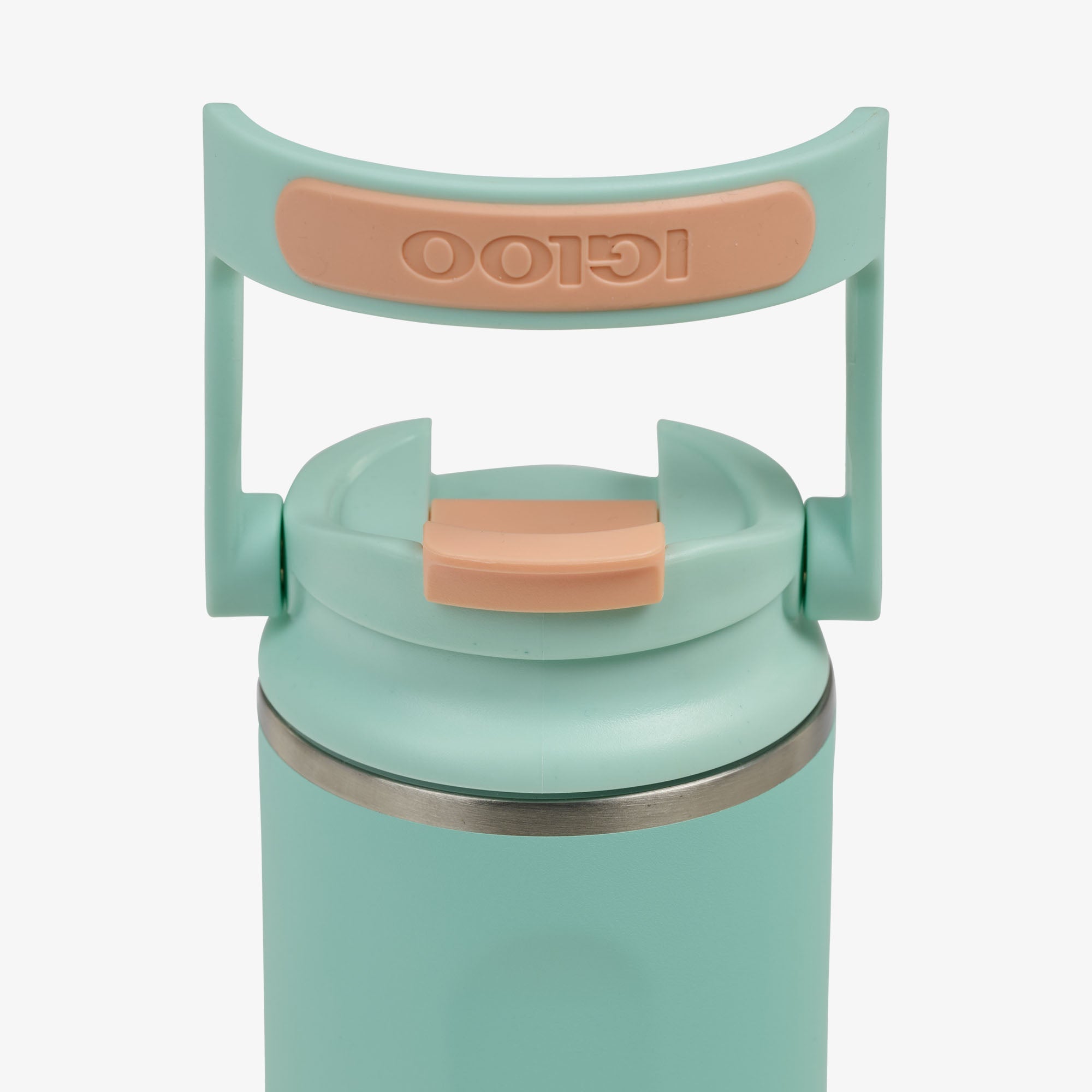 16 Oz Flip ‘n’ Sip Tumbler C1 - Seafoam Green - Product View