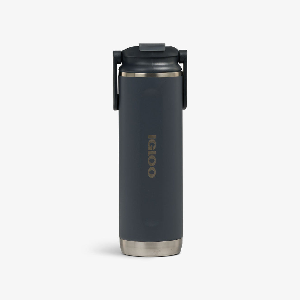 20 Oz Flip ‘n’ Sip Tumbler U0 - Carbonite - Front View