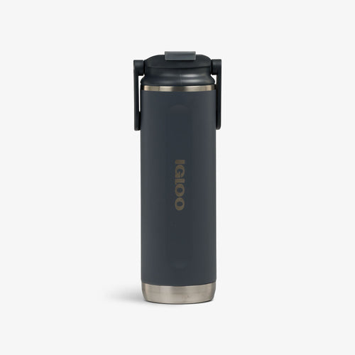 20 Oz Flip ‘n’ Sip Tumbler U0 - Carbonite - Front View