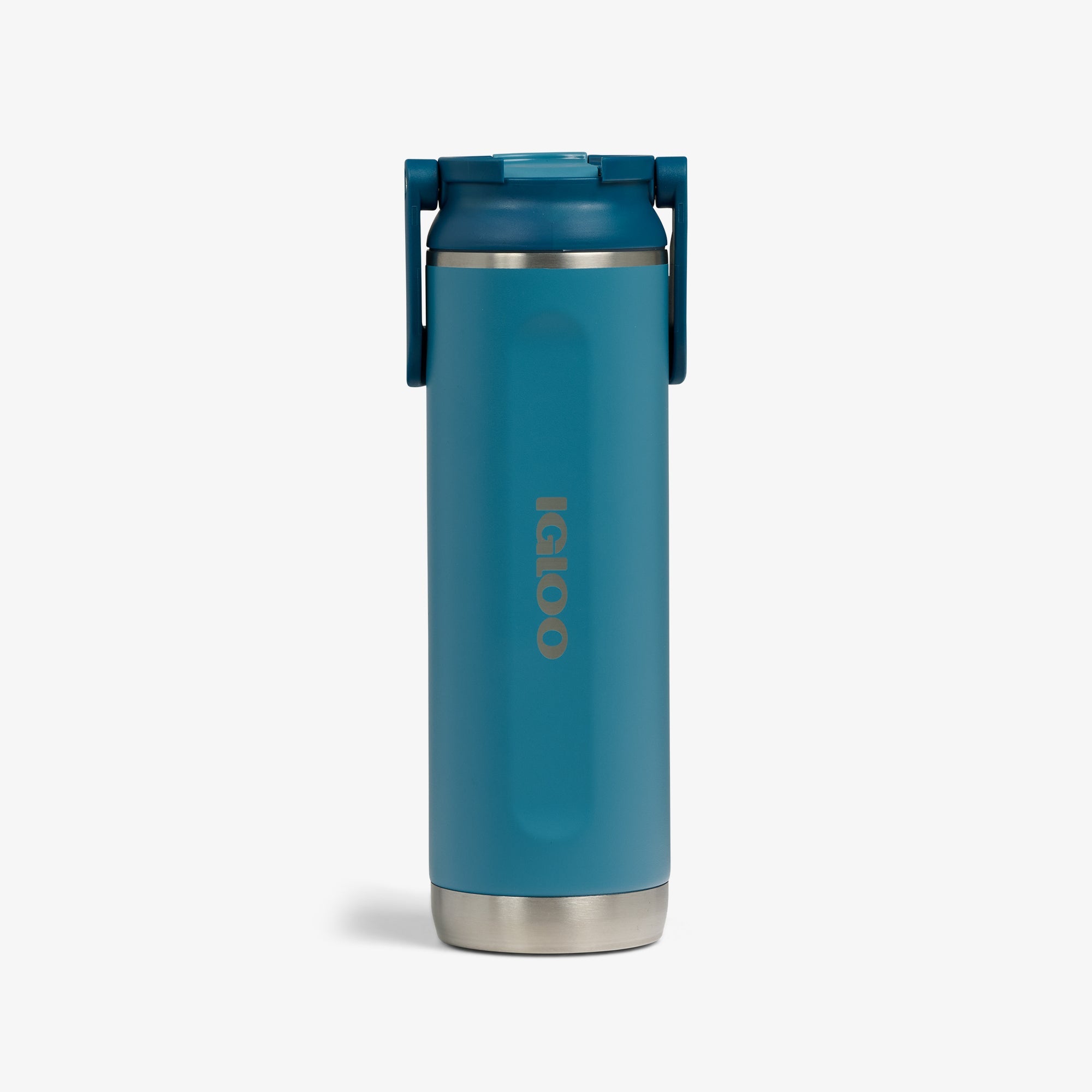 20 Oz Sport Sipper Bottle B0 - Modern Blue - Front View