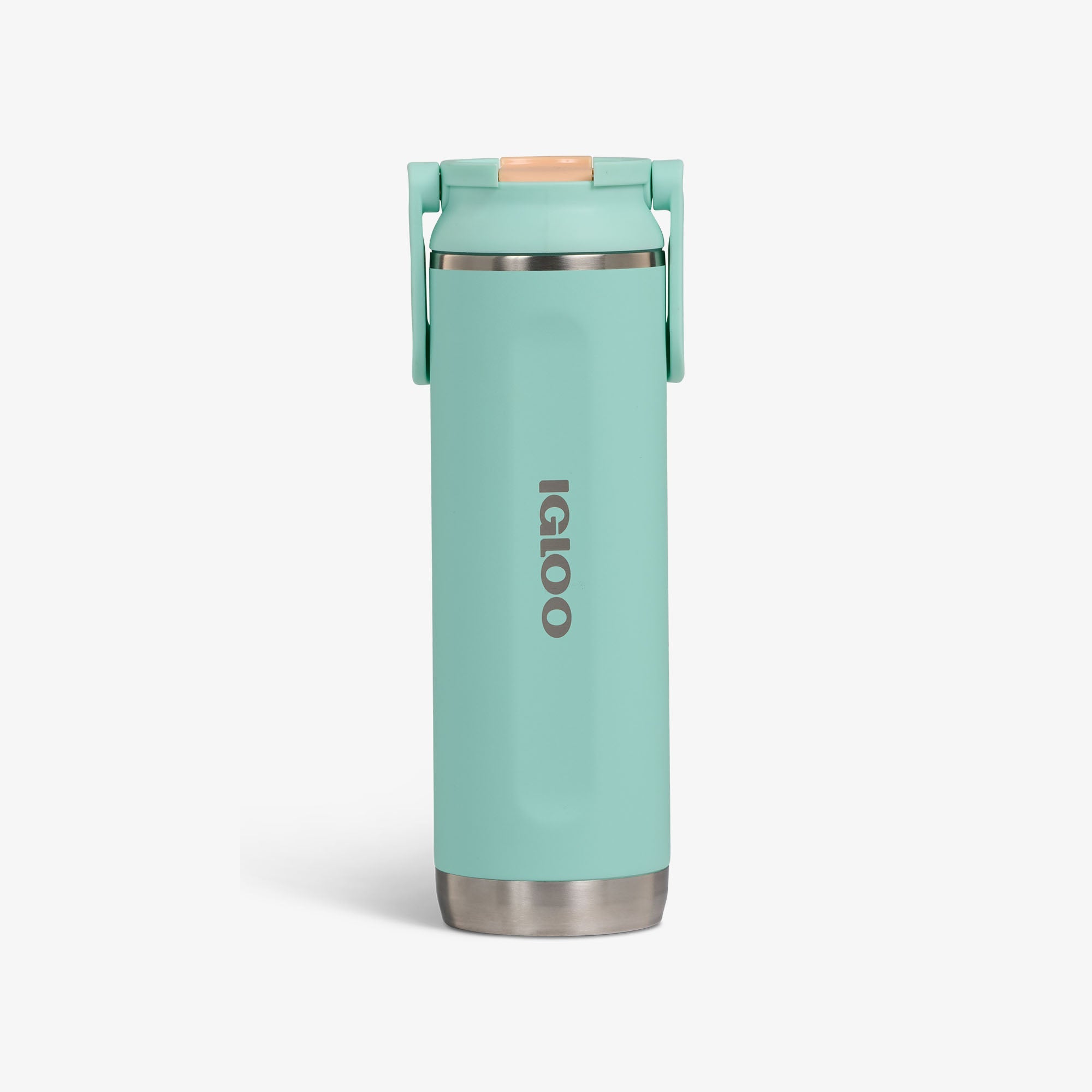 20 Oz Sport Sipper Bottle B0 - Seafoam Green - Front View