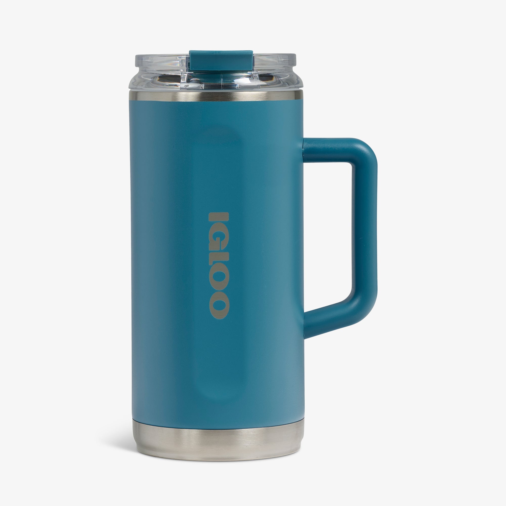 1L Beer Mug U2 - Modern Blue - Front View