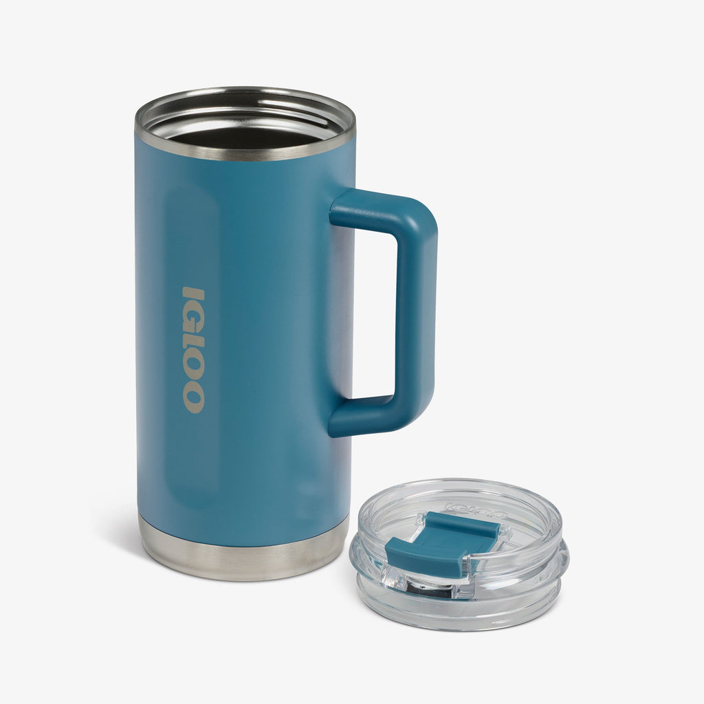 1L Beer Mug U2 - Modern Blue - Open View