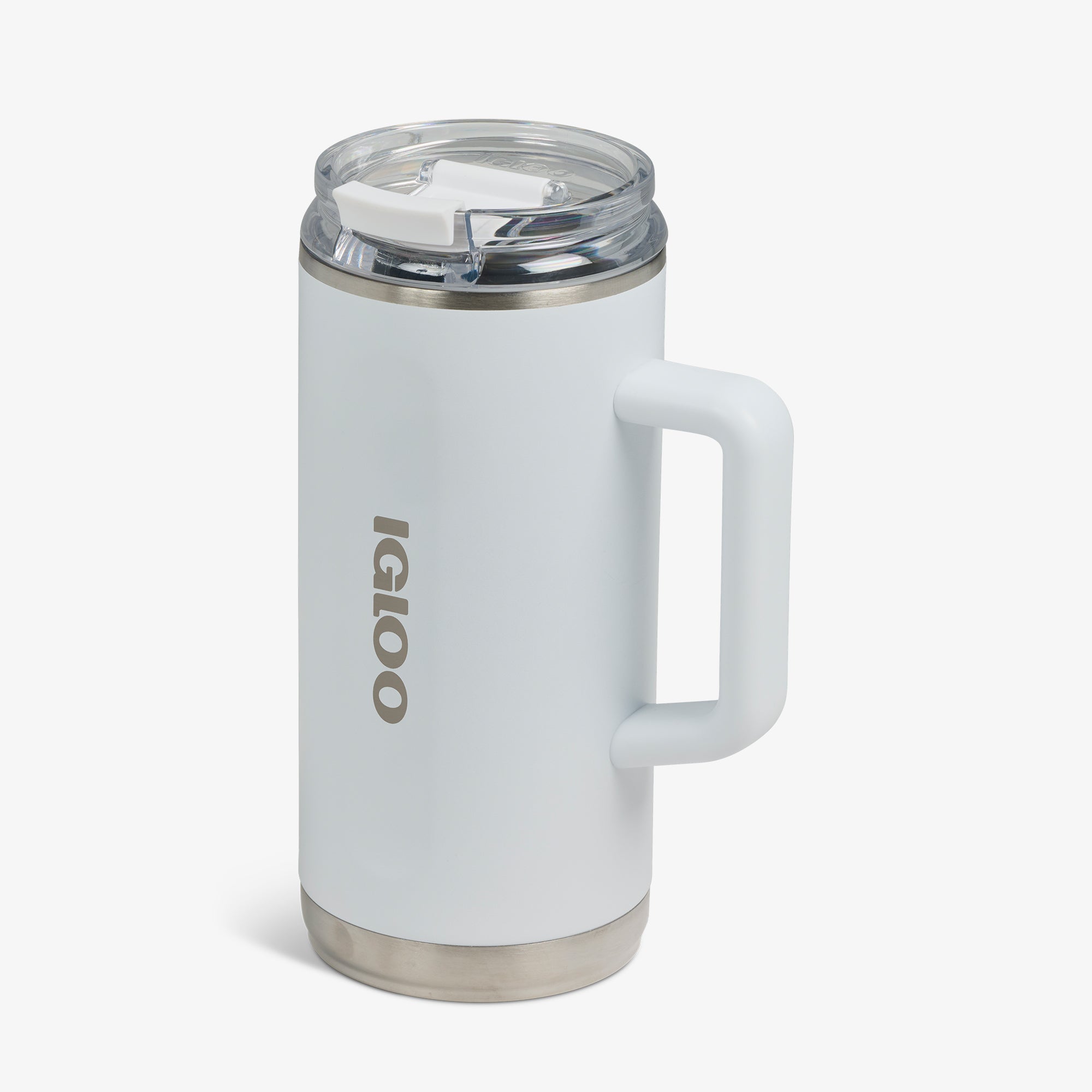 1L Beer Mug U2 - White - Product View