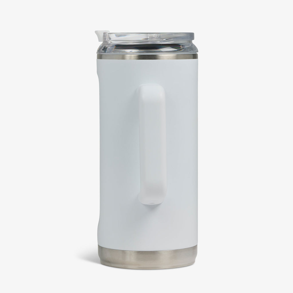 1L Beer Mug U2 - White - Product View