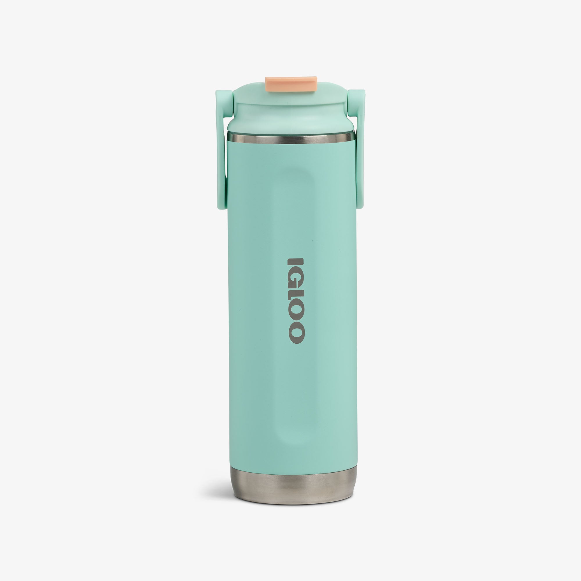 20 Oz Flip ‘n’ Sip Tumbler U0 - Seafoam Green - Front View