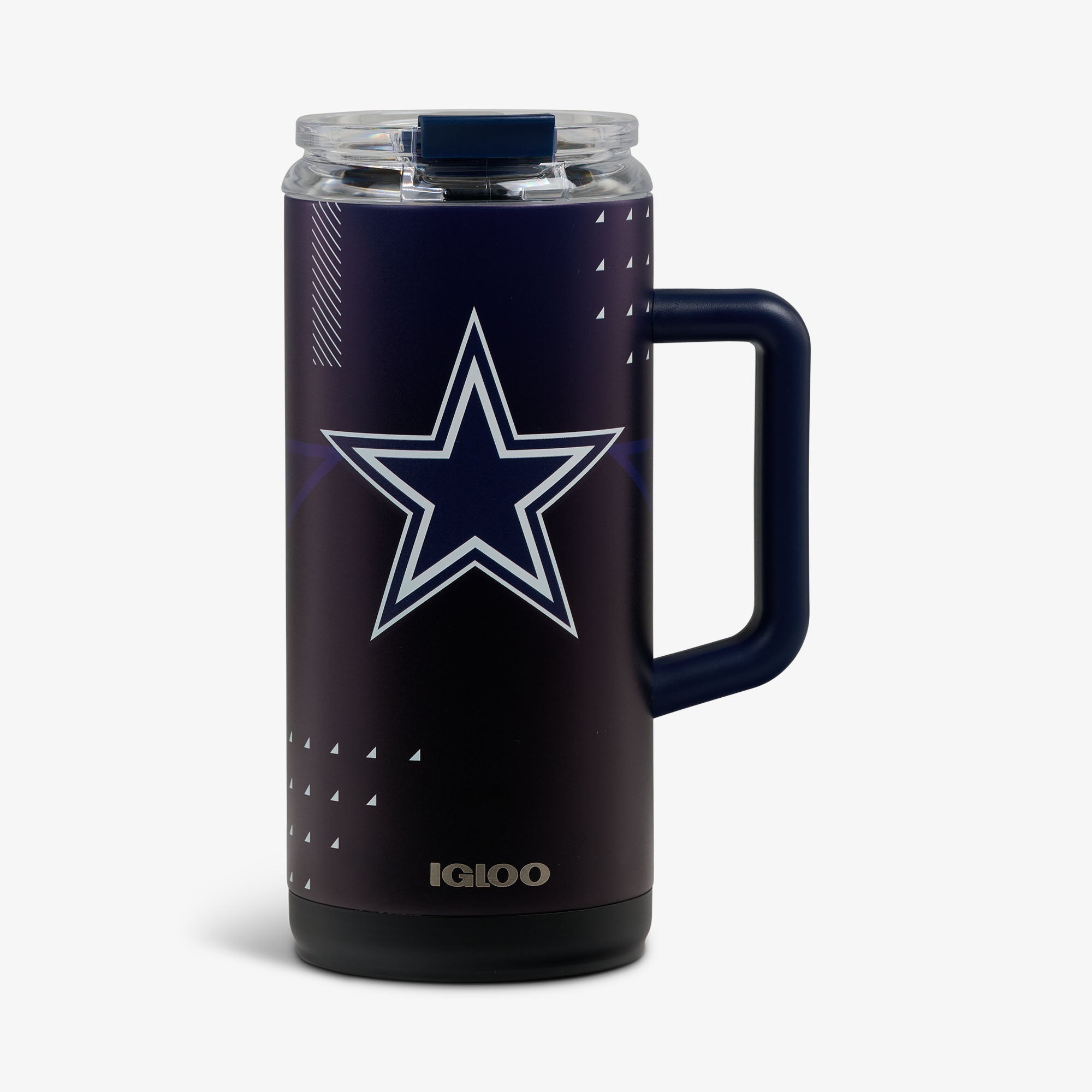 NFL 1L Beer Mug V9 - Cowboys - Front View